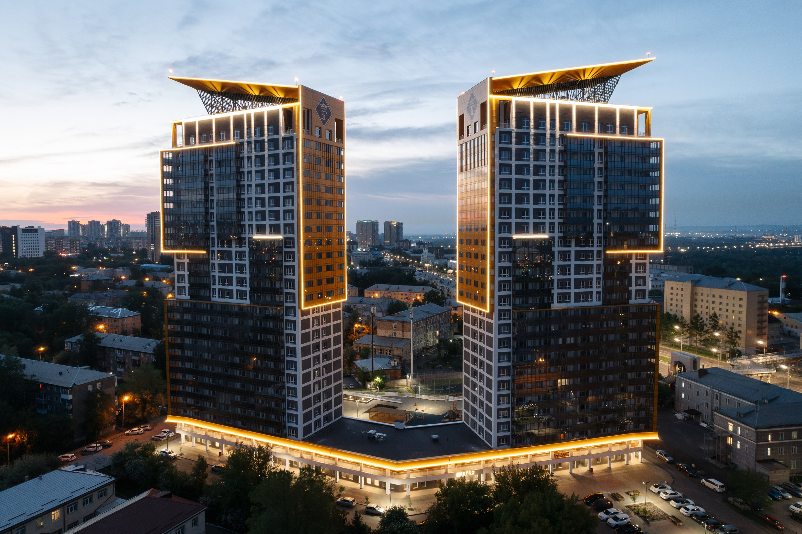 Жилой комплекс на улице Партизана Железняка. Репортажный фотограф Красноярск Алекс Чампакхам