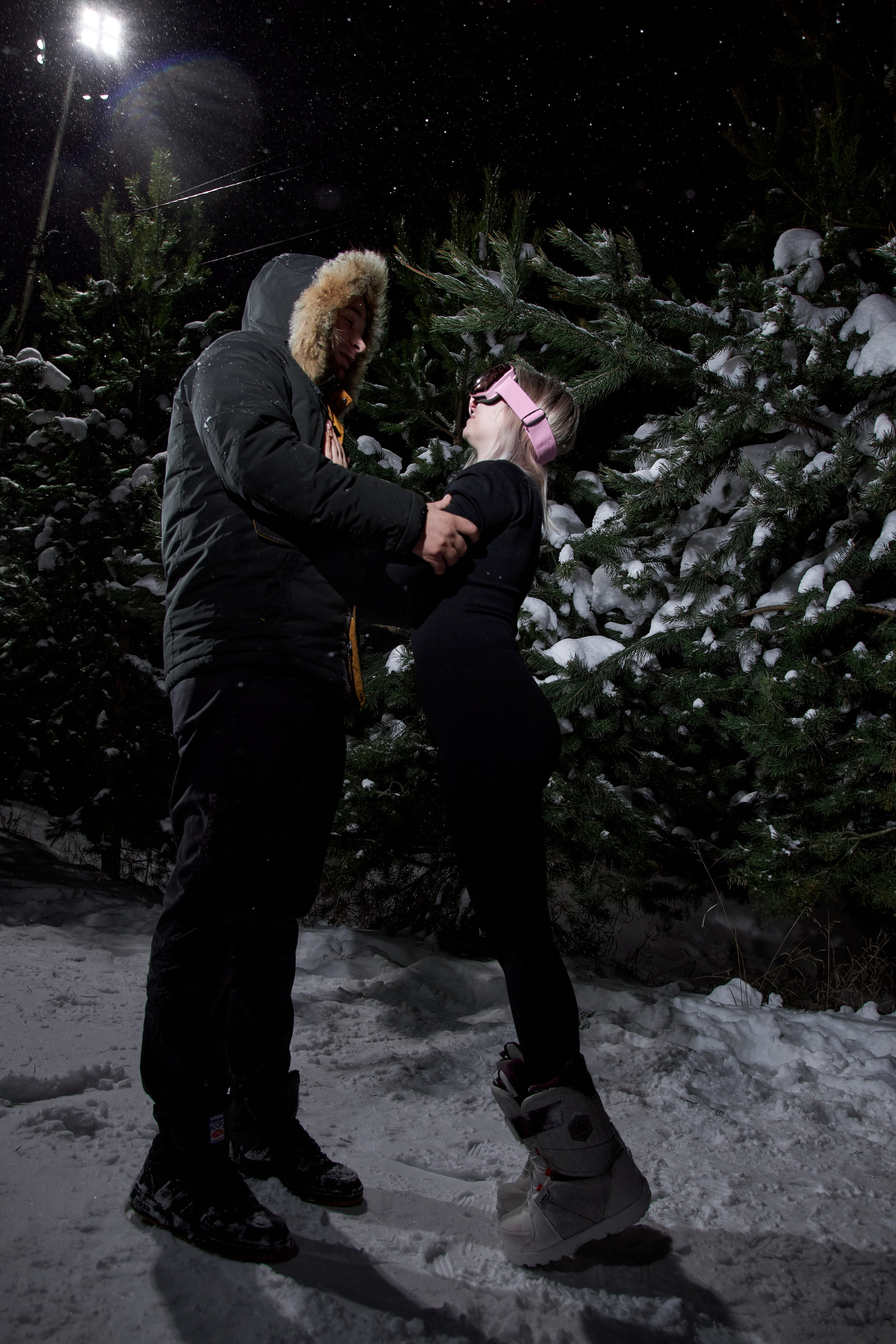 Сноубордисты. Фотограф Алексей Яковлев