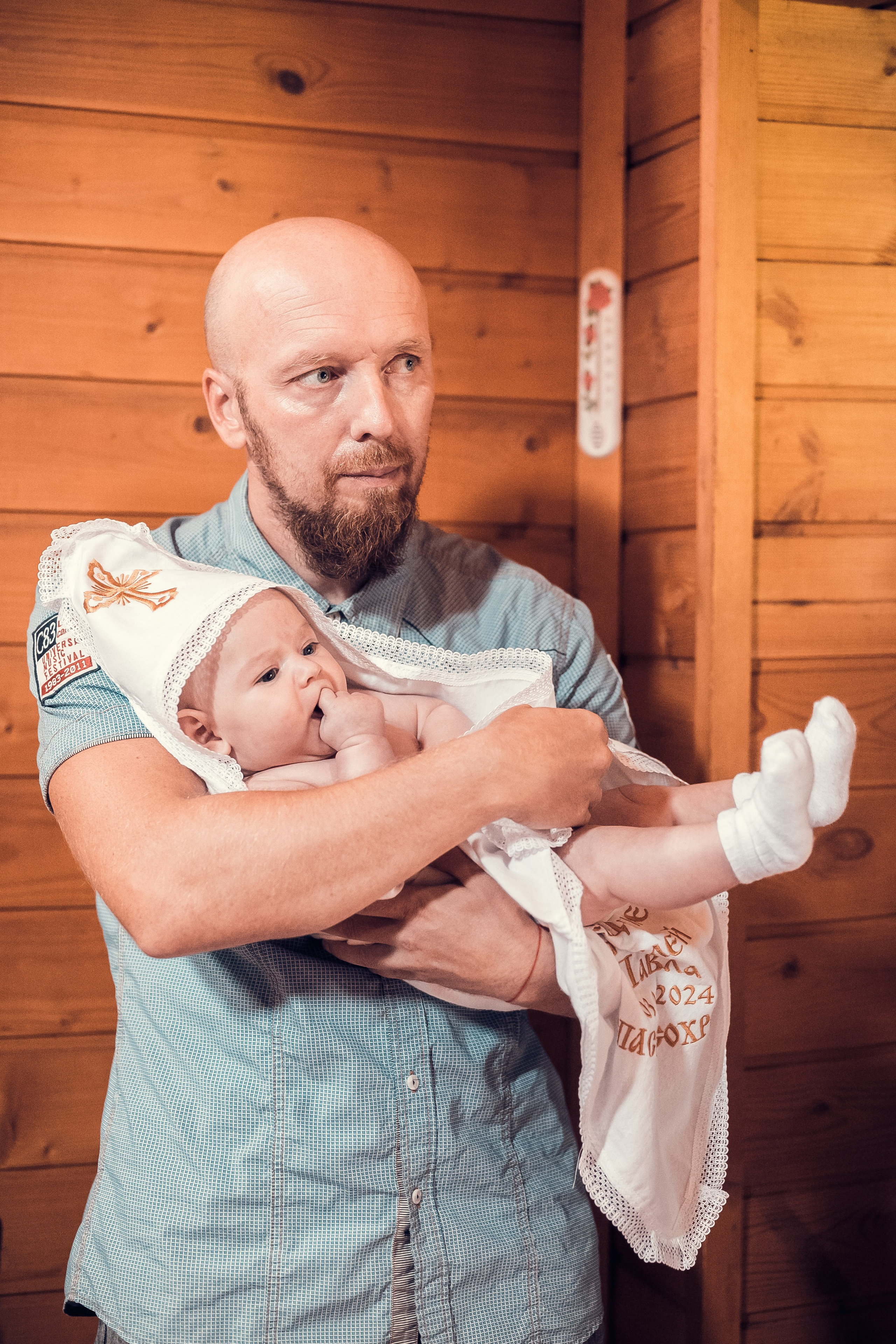 Крещение Павла. Семейный и детский фотограф Москва