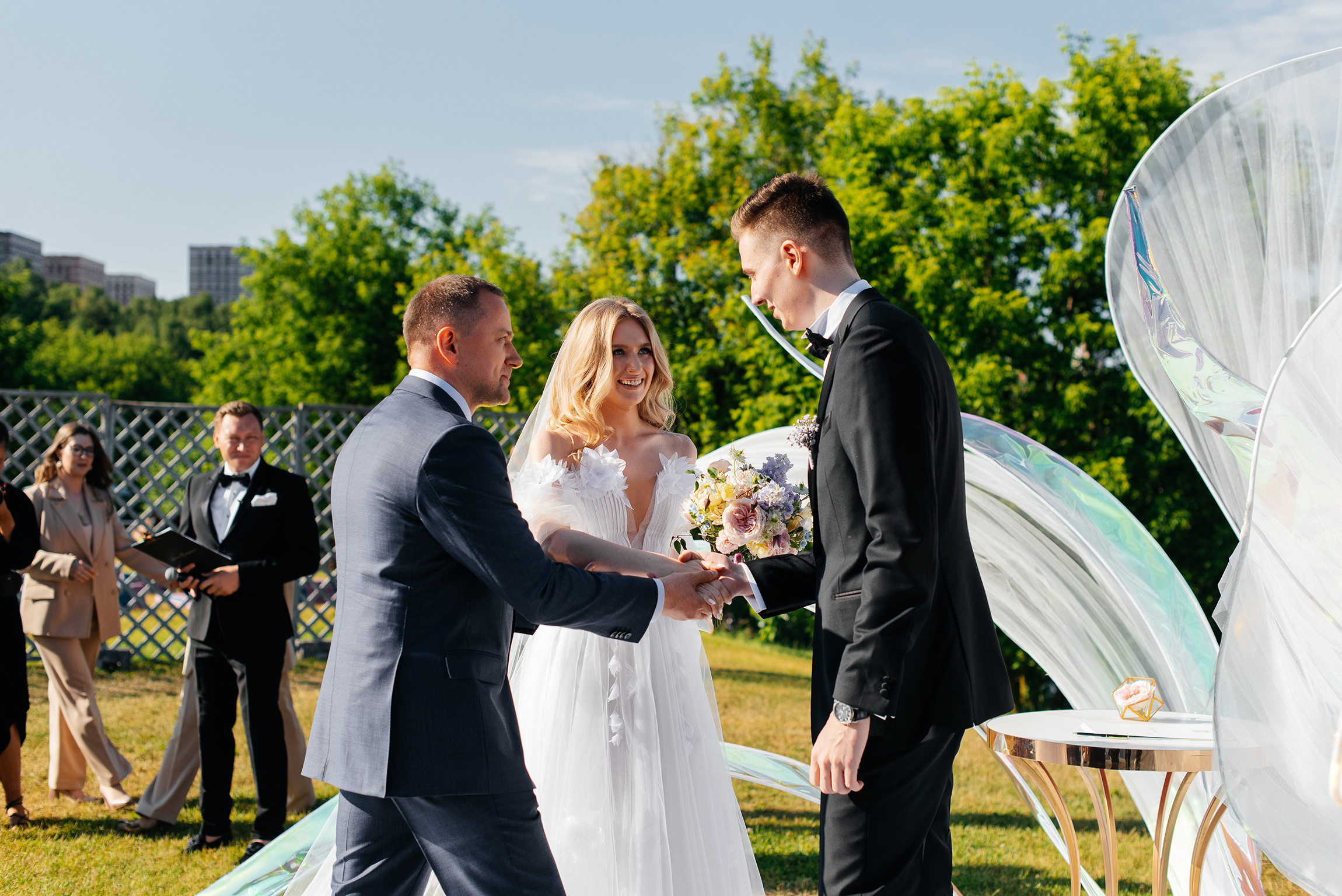 The wedding of Pavel and Natalya. Wedding photographer in Moscow and around the world Andrey Medvednikov