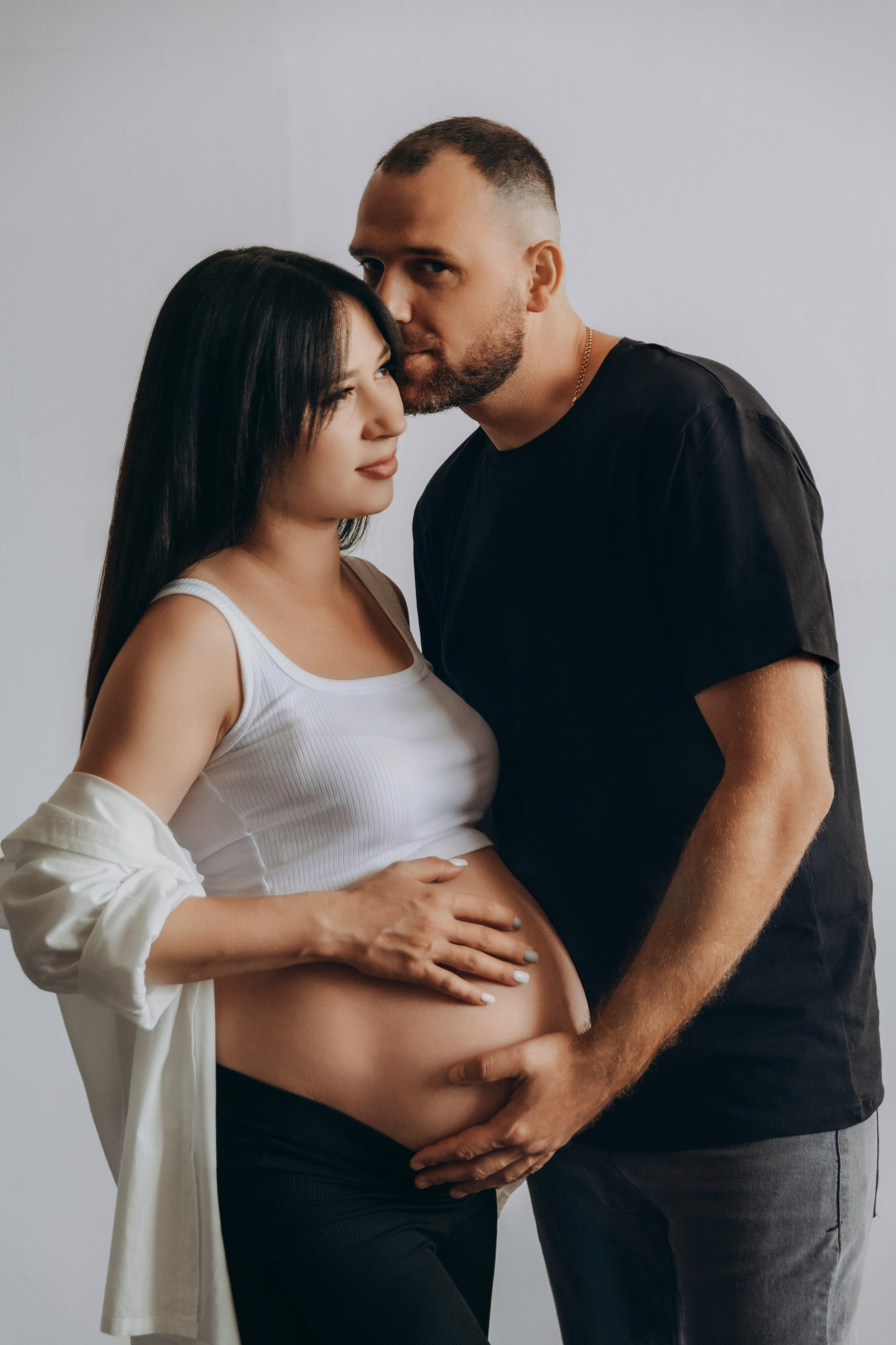 Фотосессия беременности Юля с семьей. Семейный и детский фотограф Кущ Наташа