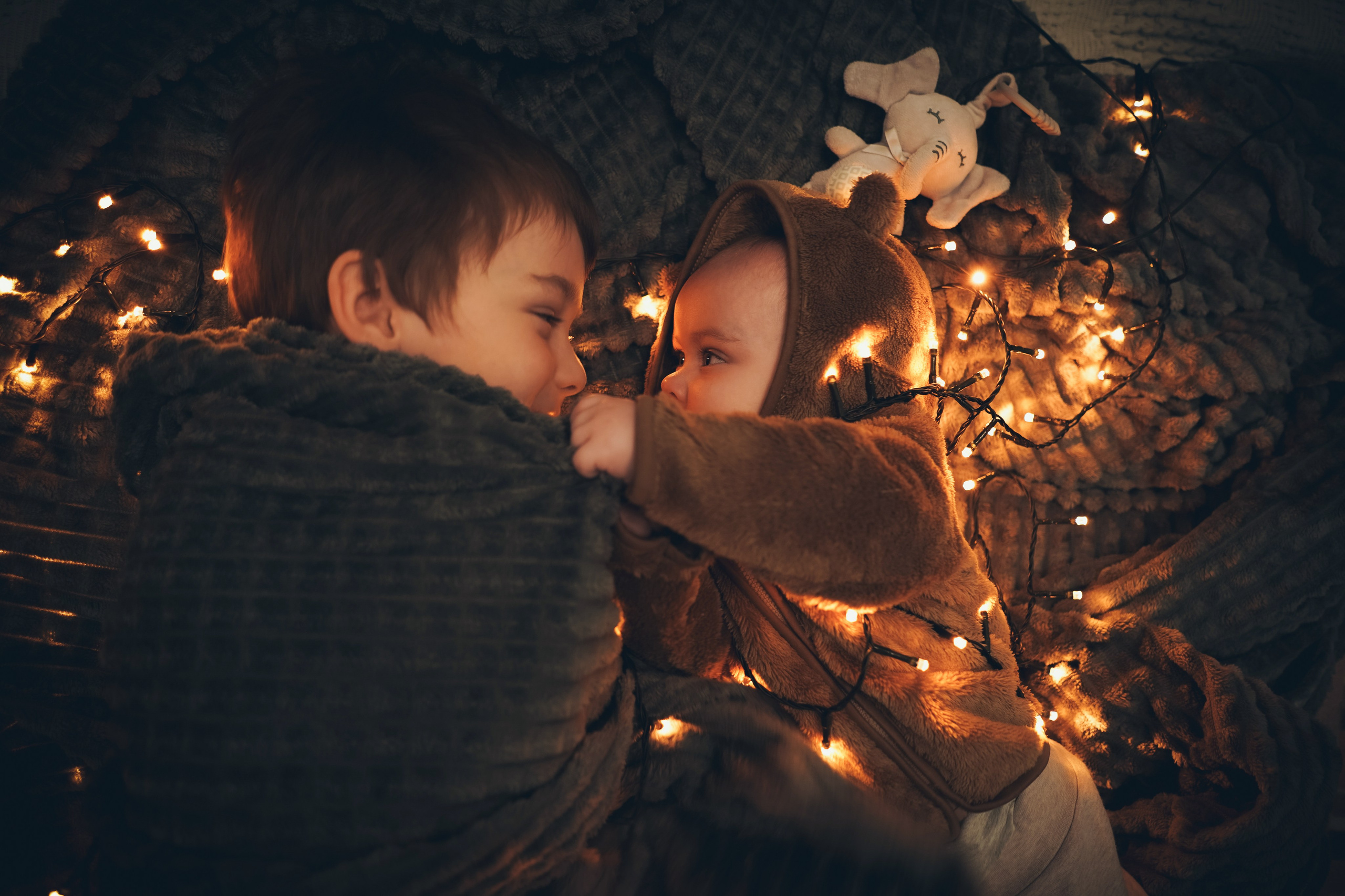 Ксения, Степан и Егор. Предновогоднее. Свадебный фотограф Копков Геннадий