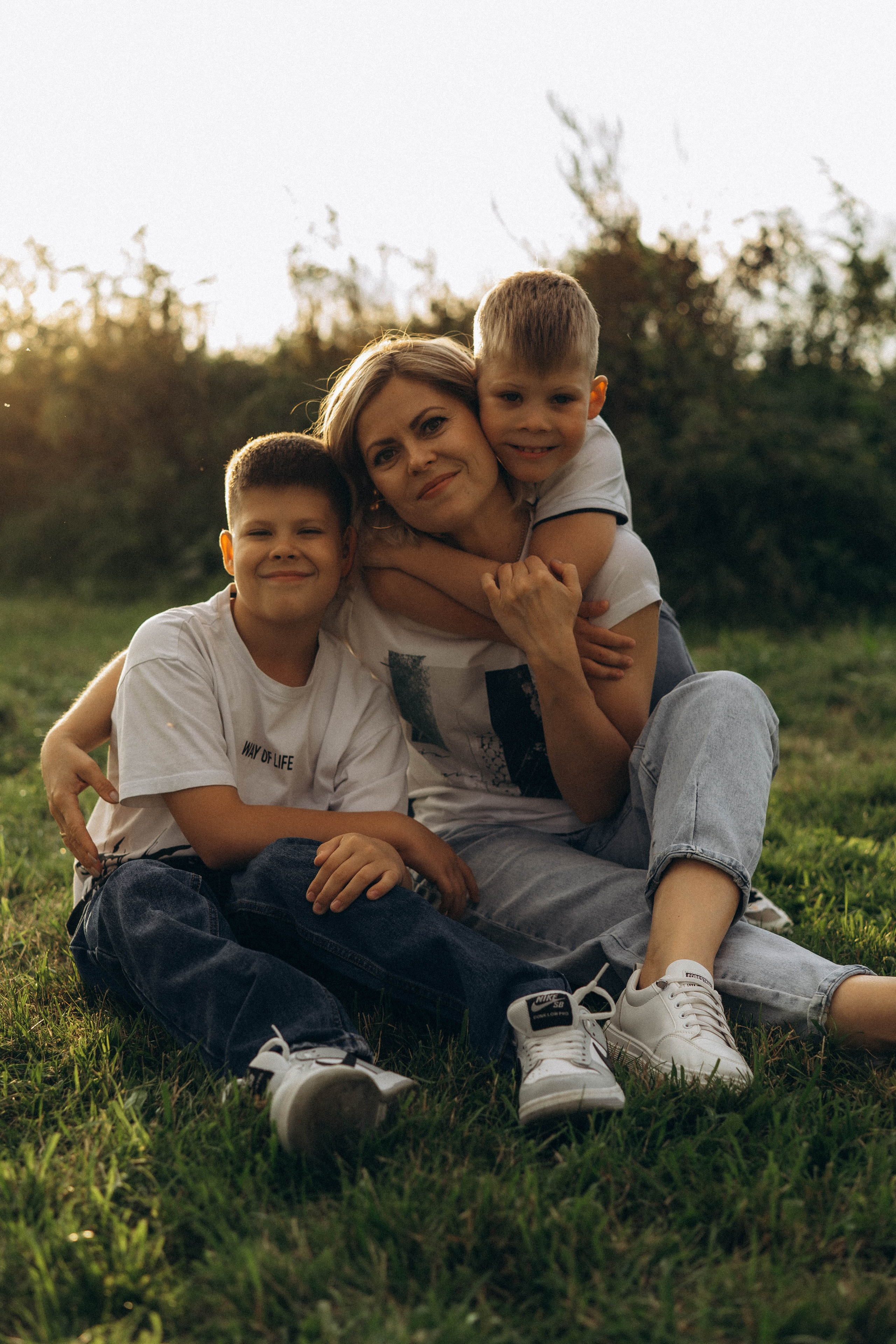 Семейная сьемка в парке. Фотограф Екатеринбург Кокшарова Александра