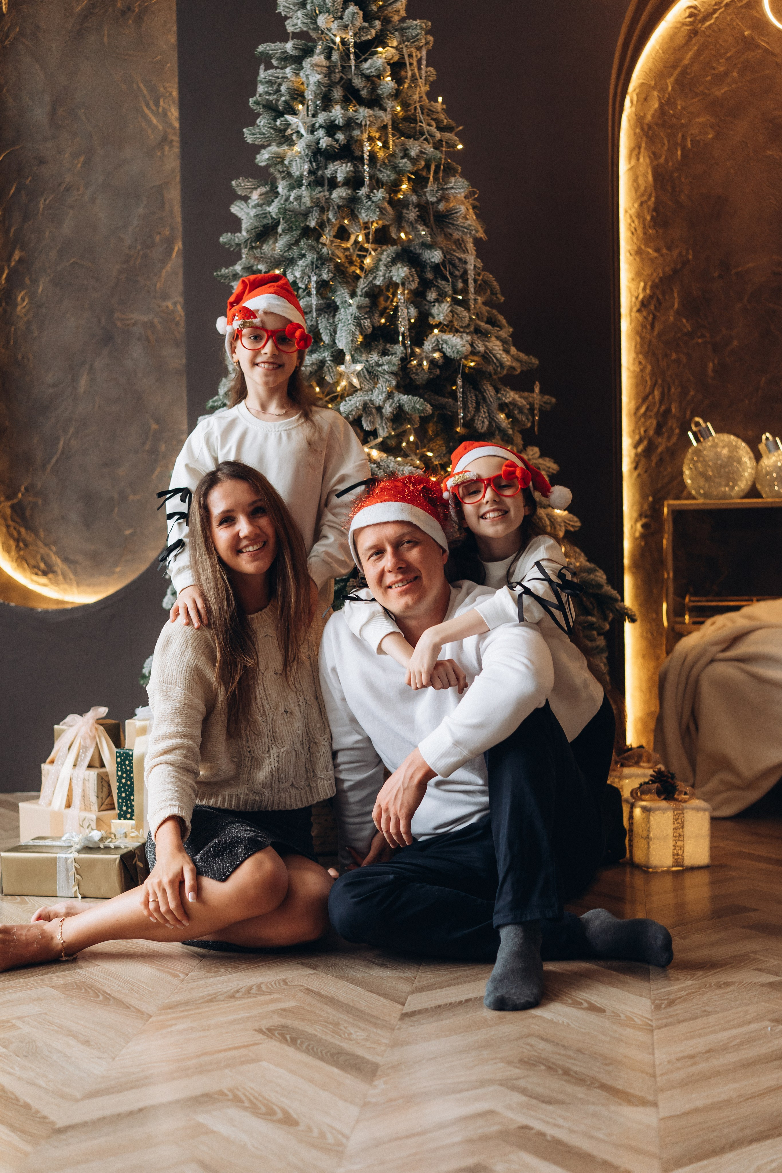 Семейная съемка в студии. Фотограф Екатеринбург Кокшарова Александра