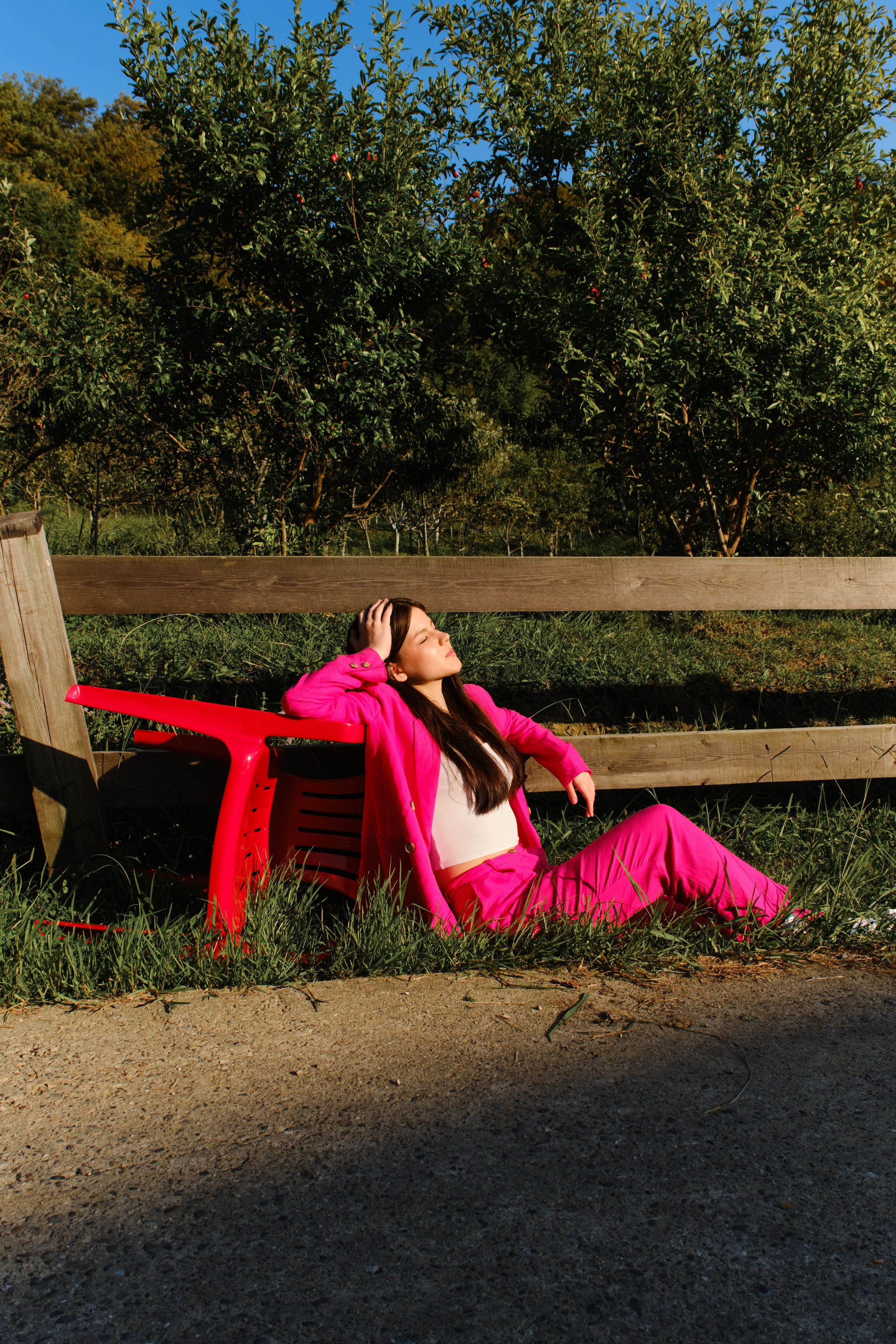 Bright grass. Efimova Model Agency