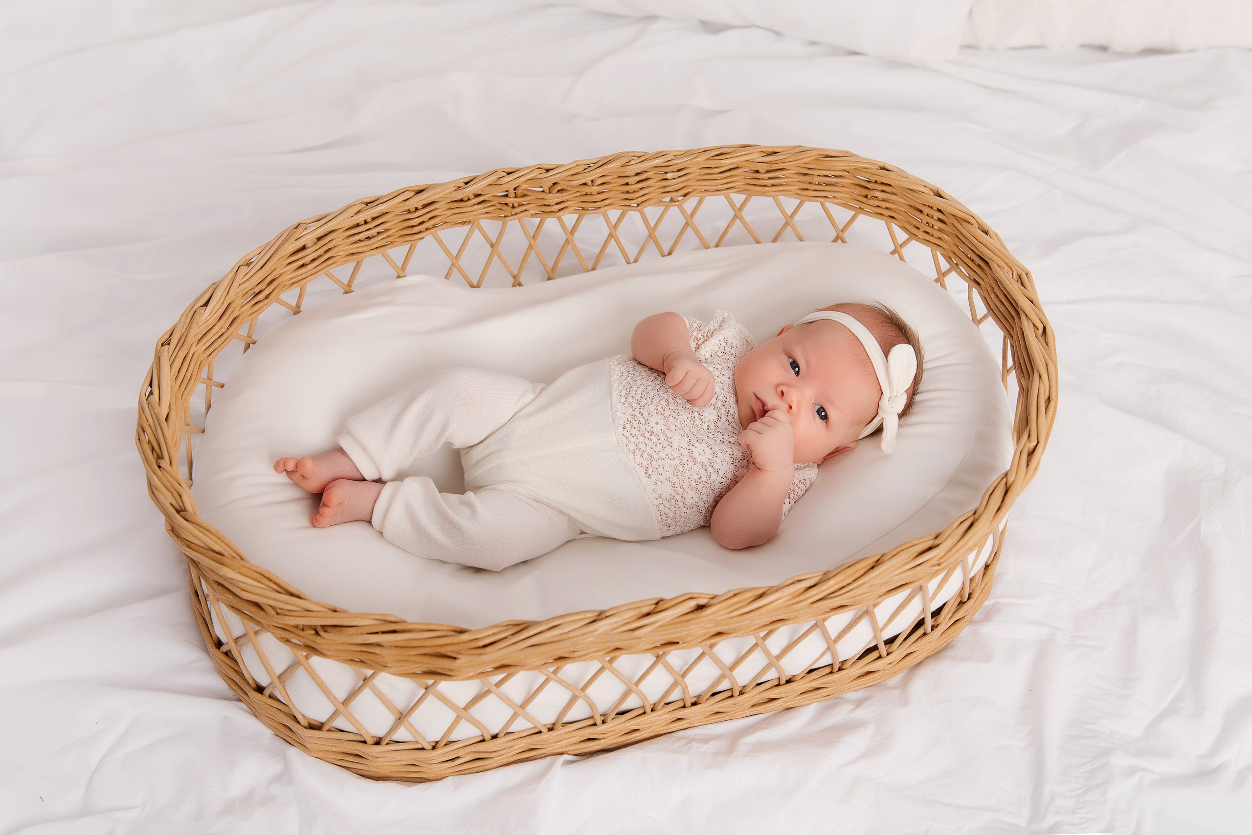 Малышке 1,5 месяца. Детский фотограф в Долгопрудном и Москве