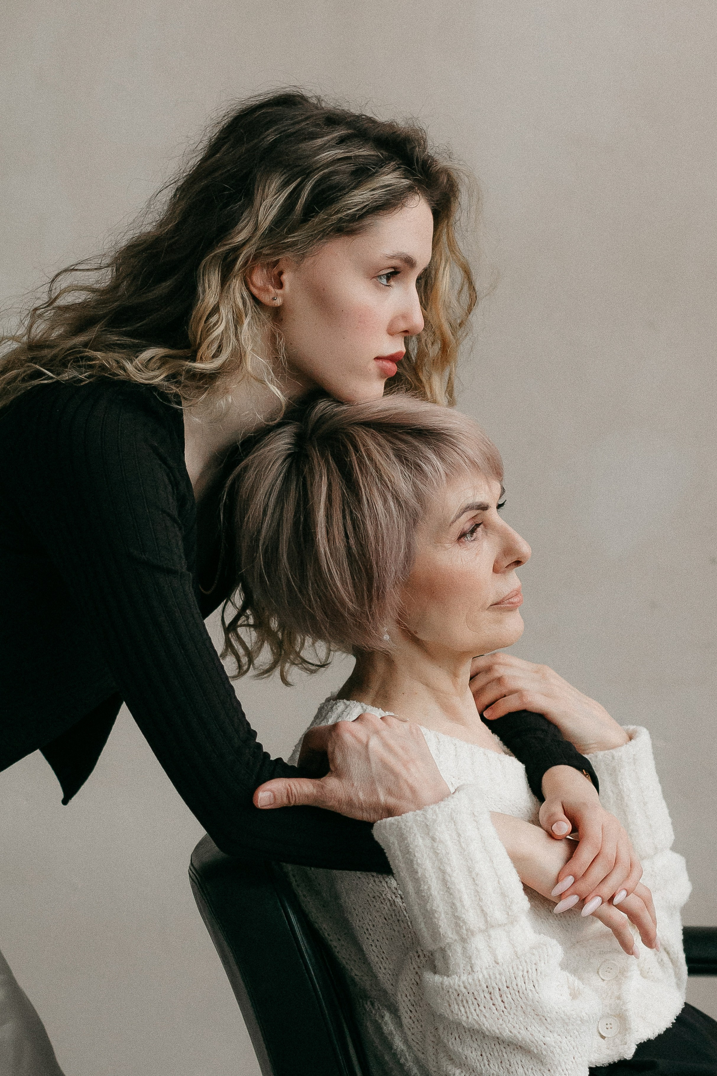 Даша с мамой