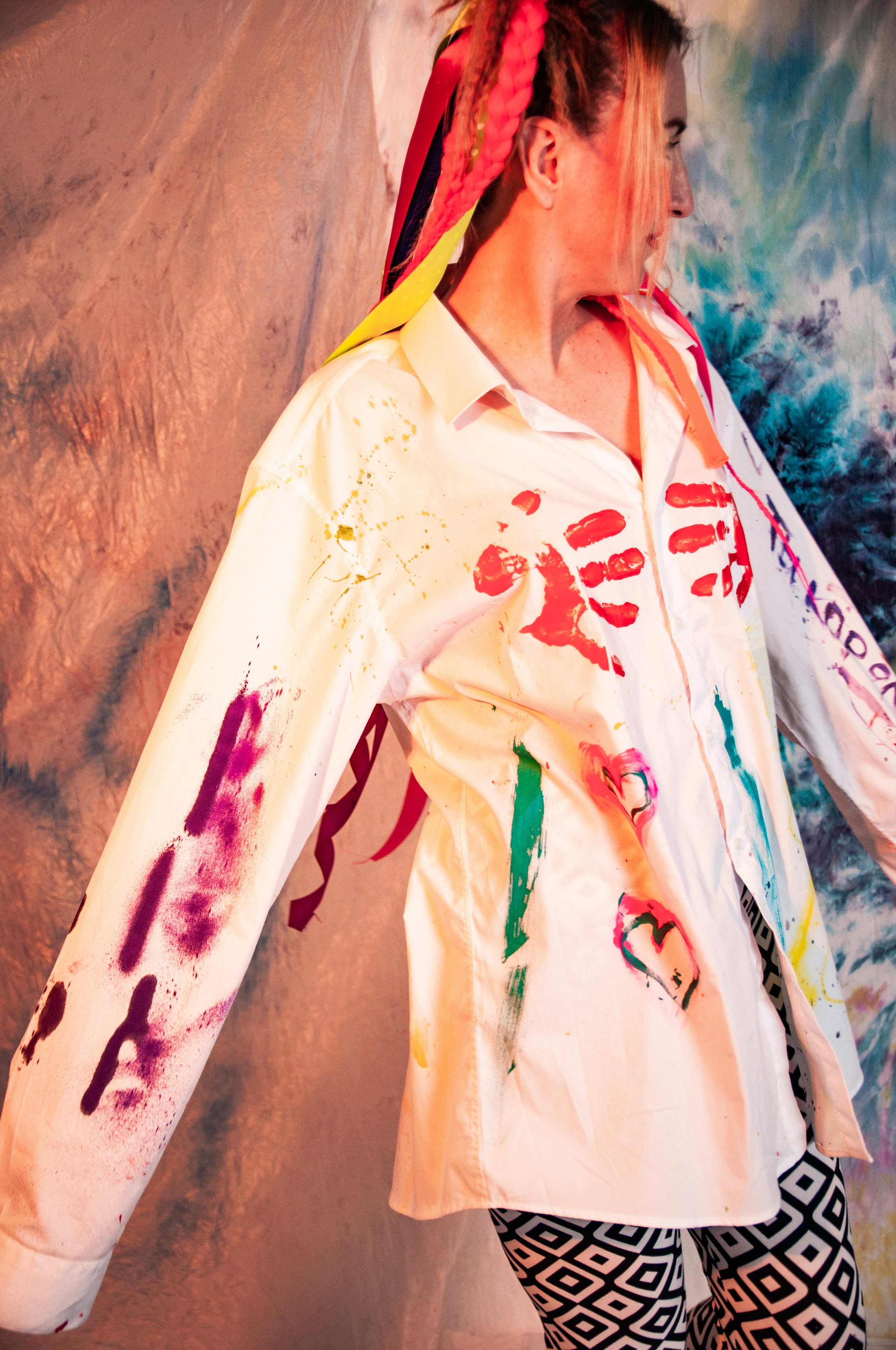 Фотопроект с красками холи. Фотограф Катя Щербина