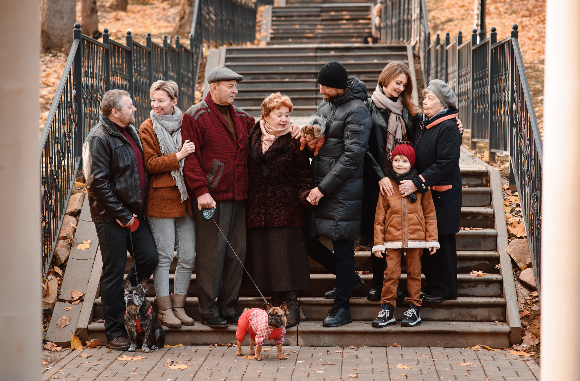Фотосъемка большой семьи. Семейный и женский фотограф Красноярск Екатерина Пусенкова
