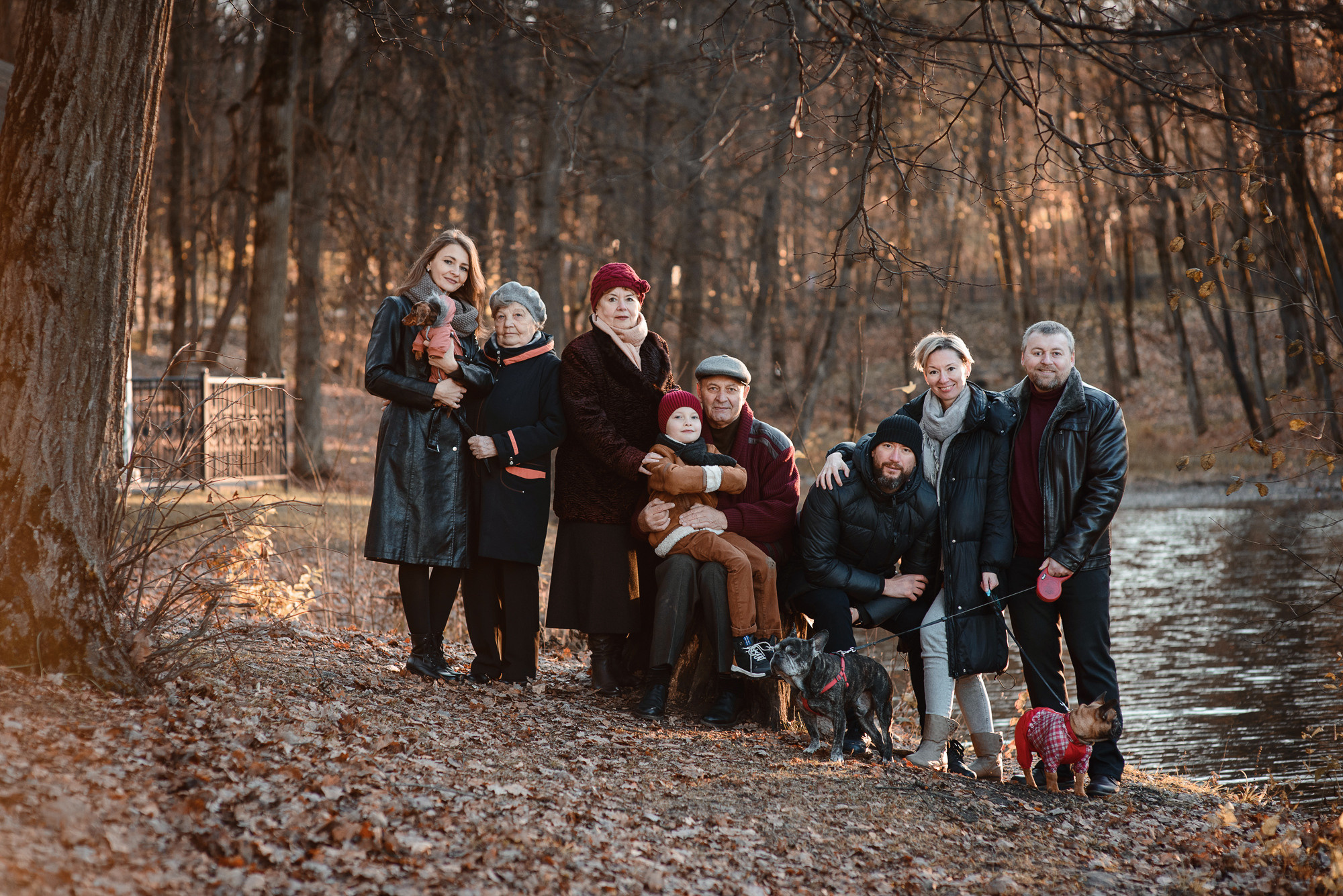 Фотосъемка большой семьи. Семейный и женский фотограф Красноярск Екатерина Пусенкова