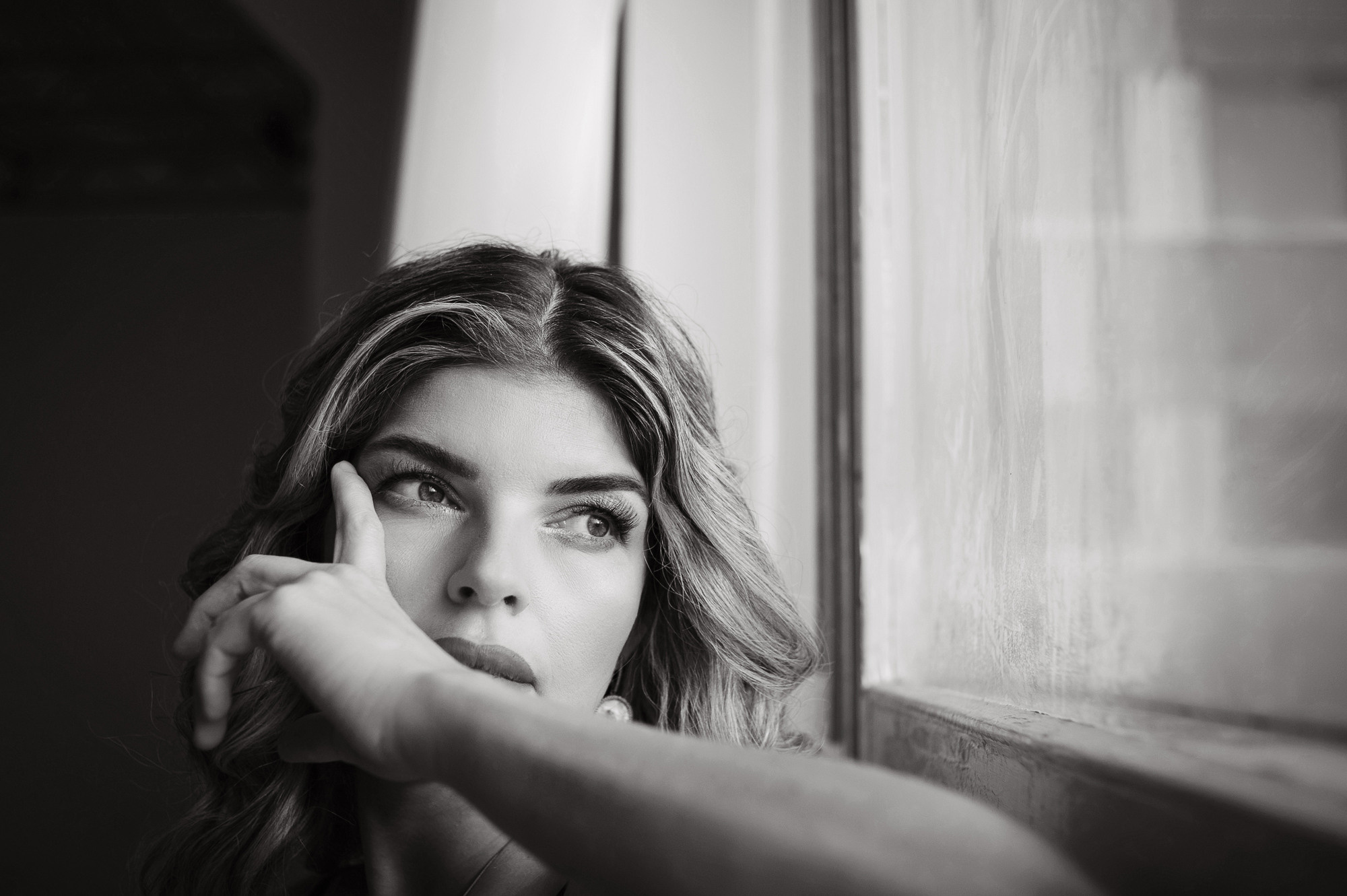 ЧБ-портреты для Катюши. Семейный и женский фотограф Красноярск Екатерина Пусенкова