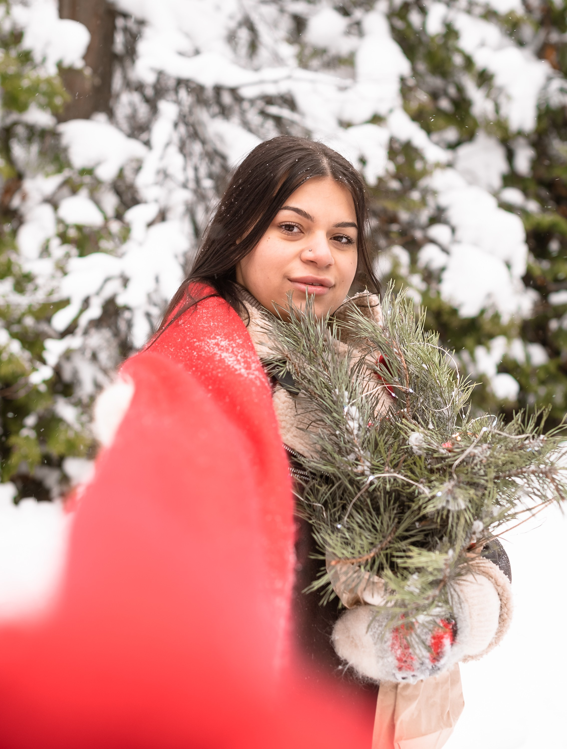 Зимняя прогулка Софии. Фотограф Тула творческие фотосессии недорого Ольга Ромашина