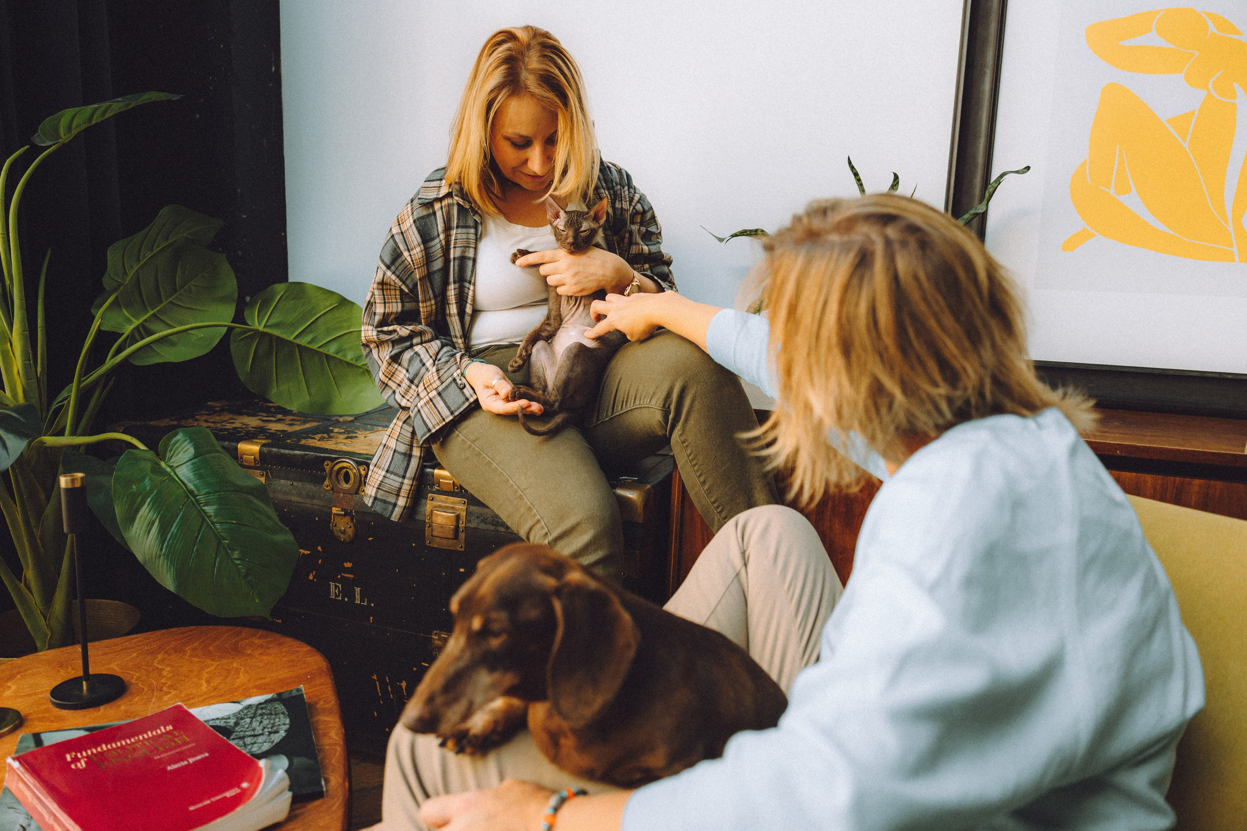 Кокос, Света, Динара и Вилли