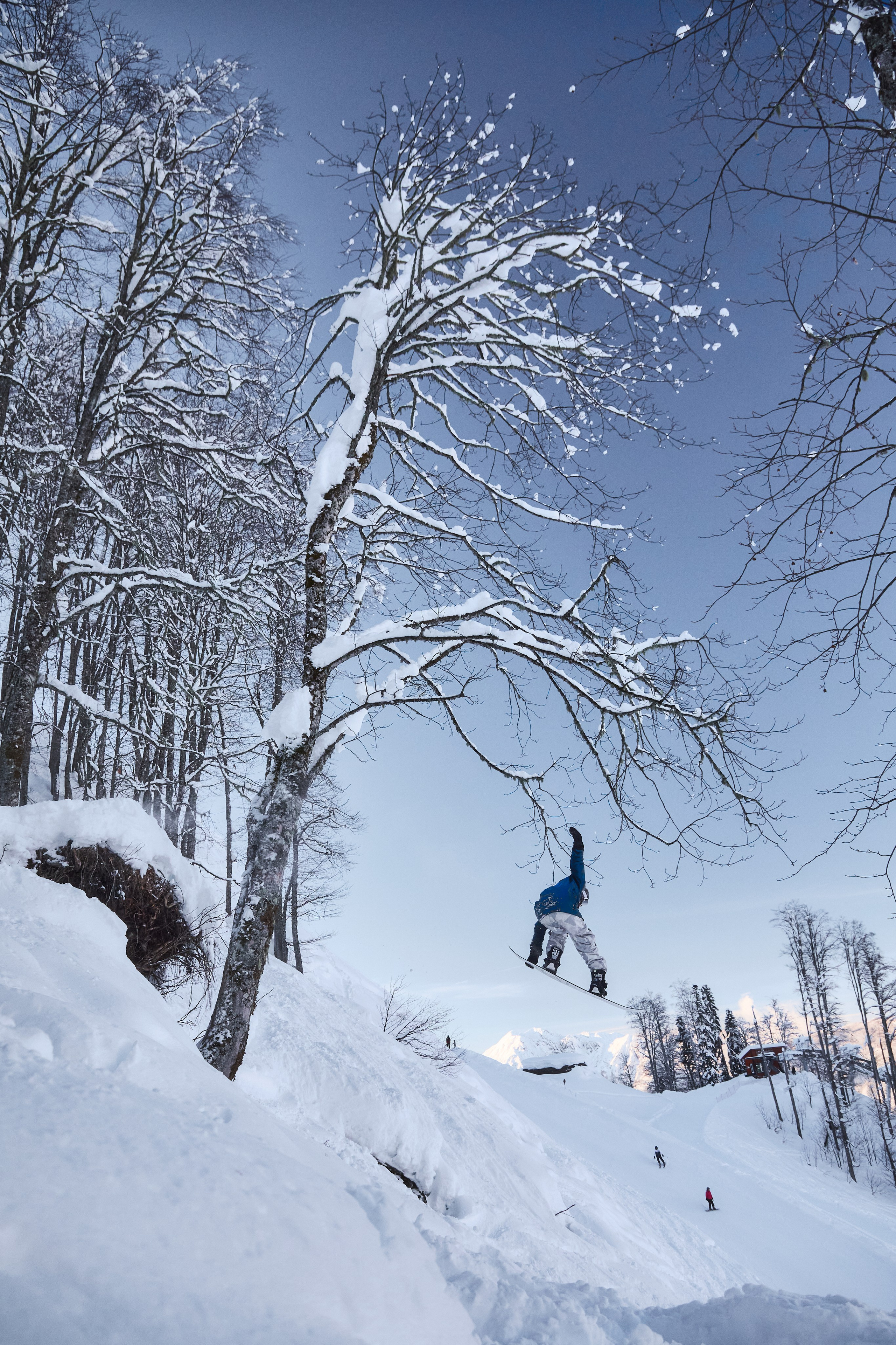 Сьемка на споте в красной поляне