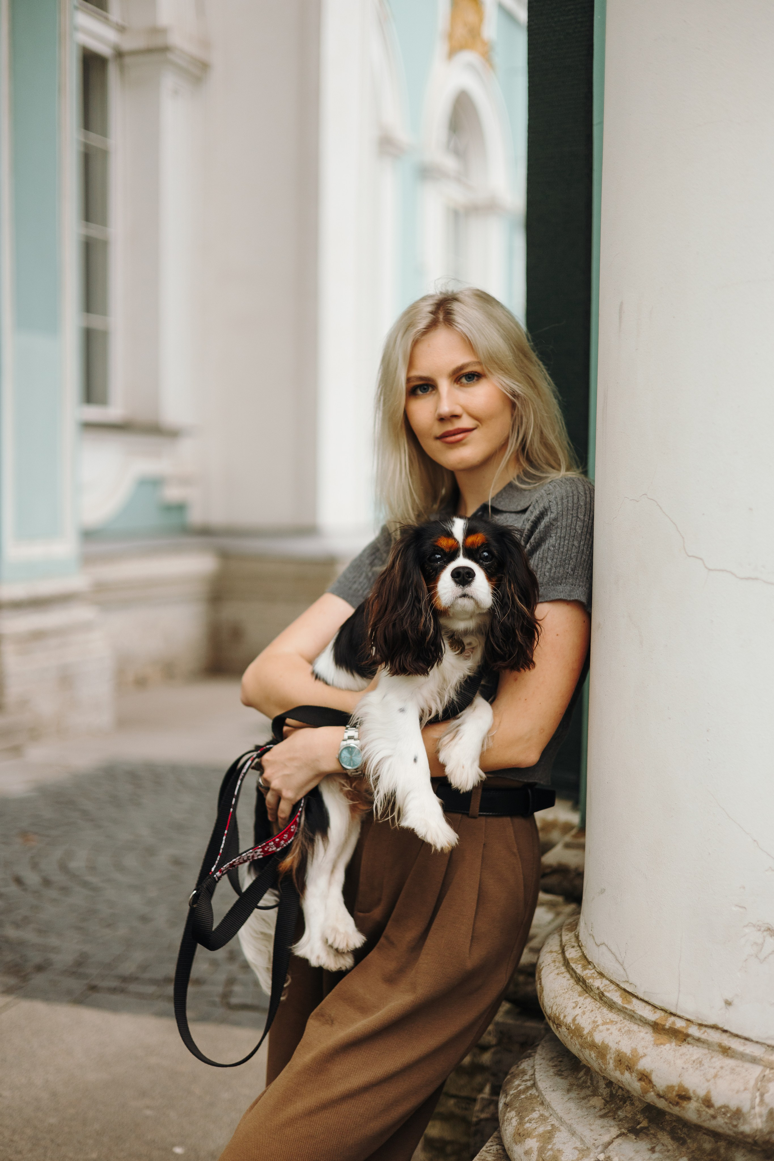 Ульяна и Ричи. Фотограф животных Евгения Верцинская