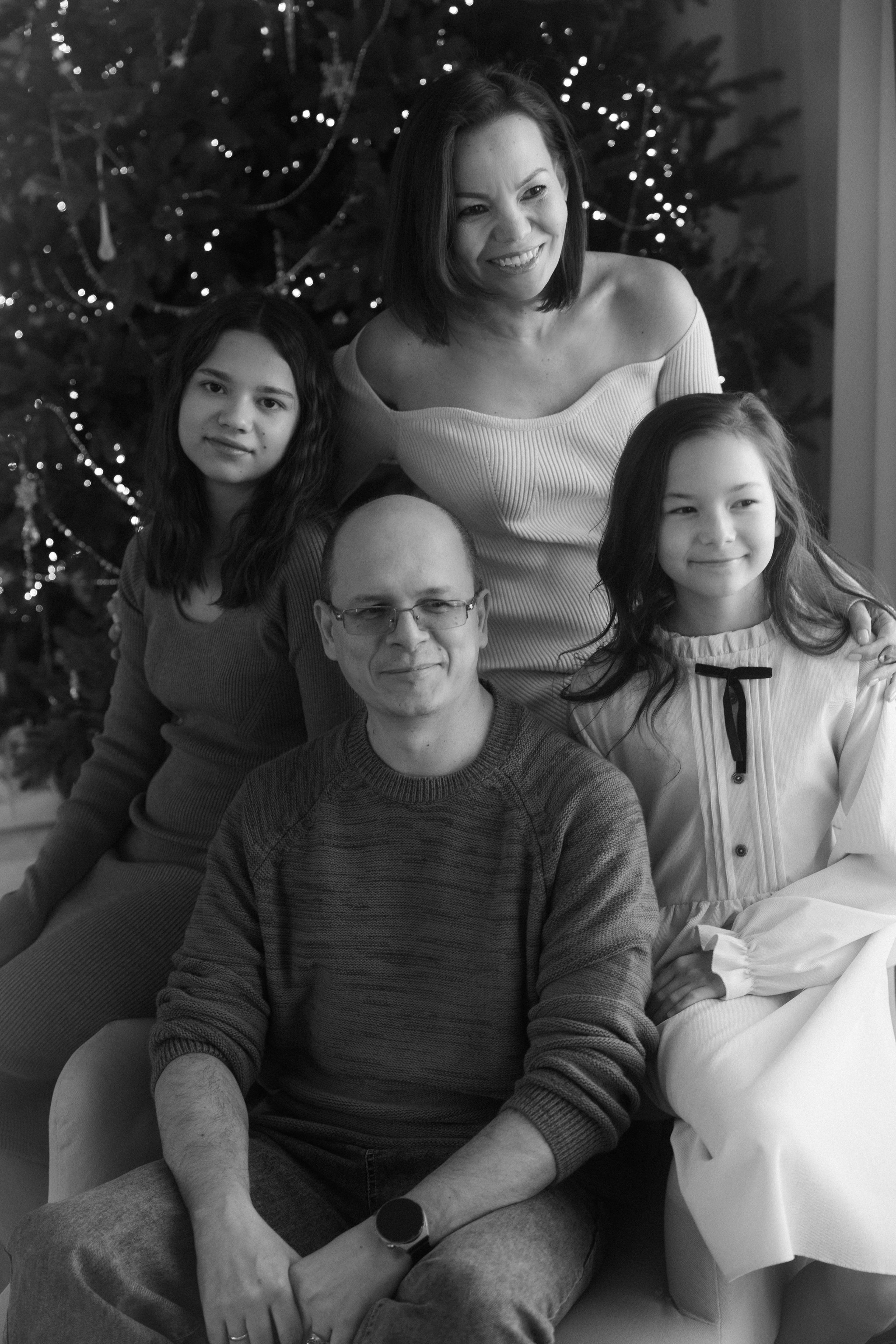 Олег + Альбина + Ярослава + Влада. Семейный и детский фотограф Юлия Шох