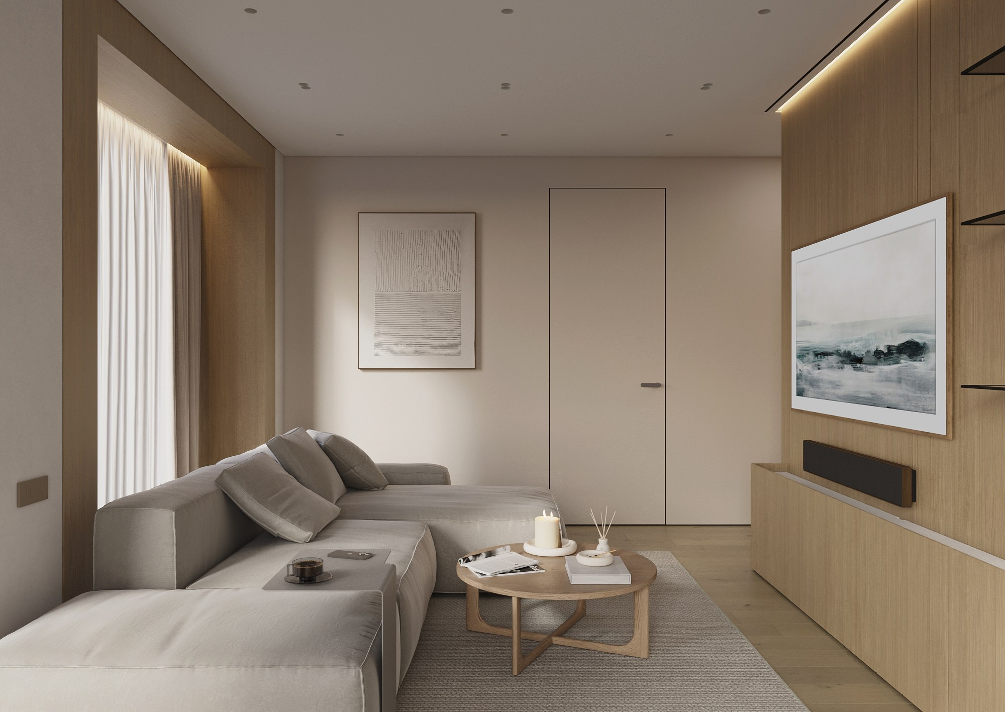 Визуализация квартиры в Prime Park. 3D визуализатор интерьеров Ксения Жарко