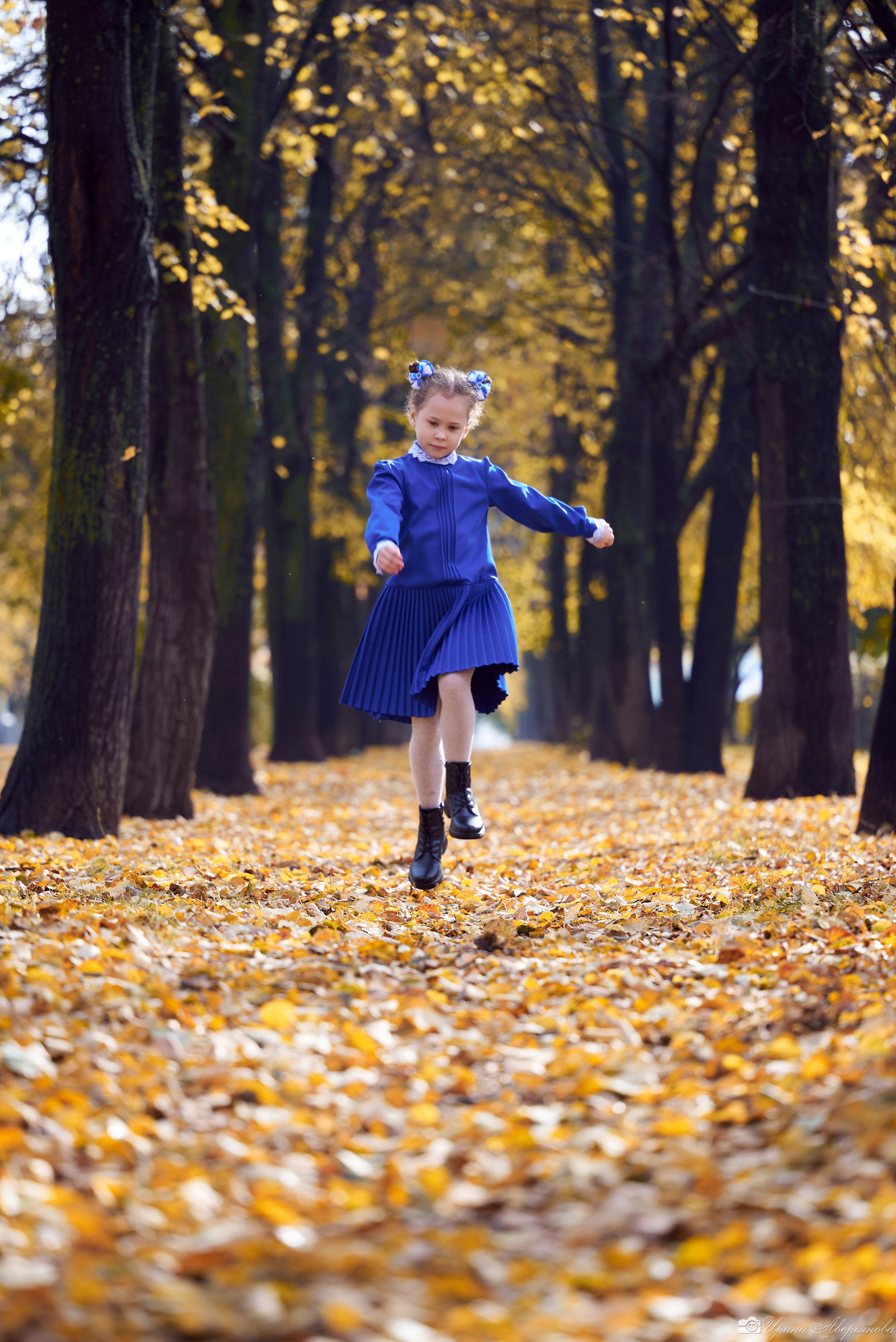 Осенняя школьная фотосессия. Фотограф в Ульяновске Ирина Аверьянова