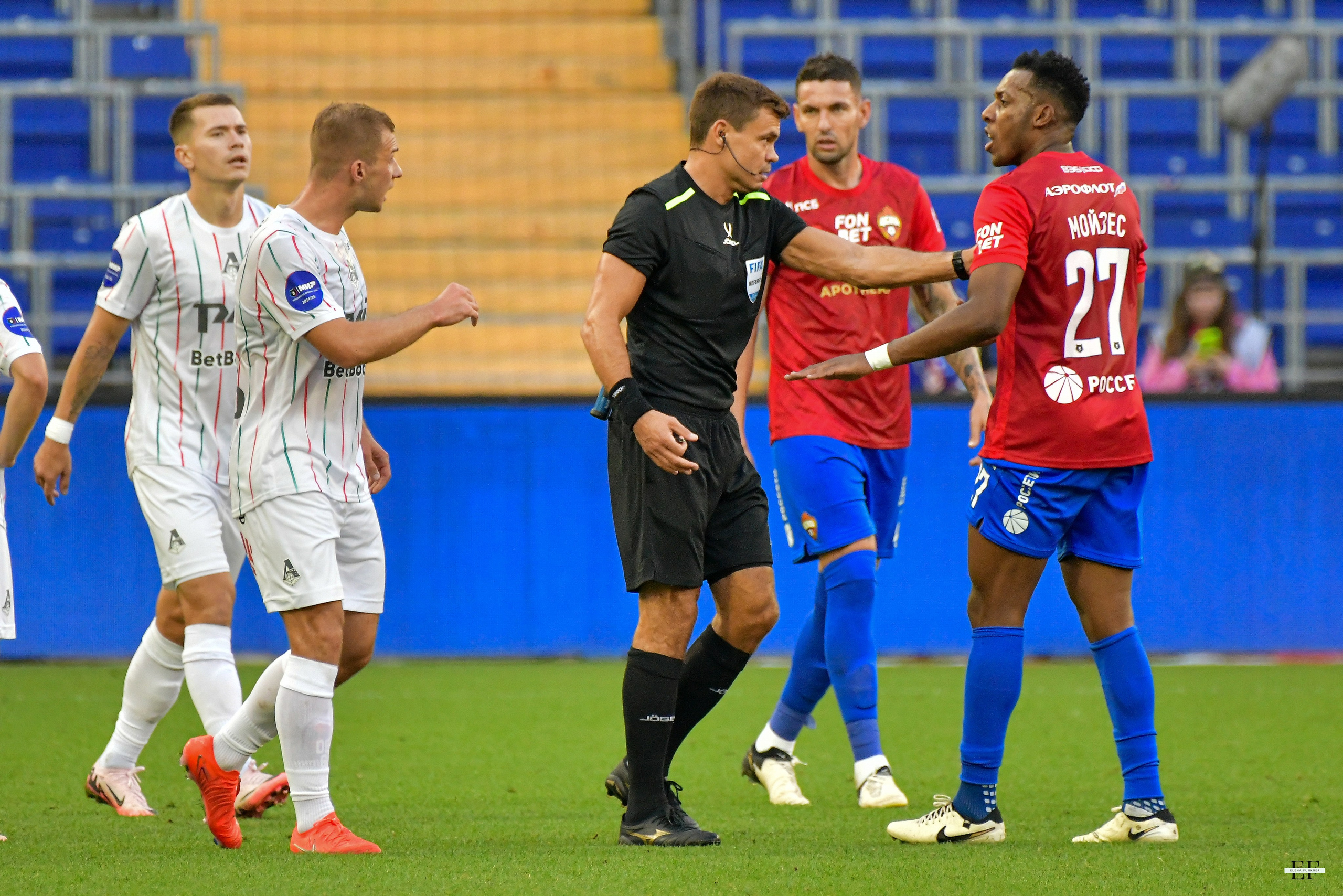 ПФК «ЦСКА» — ПФК «ЛОКОМОТИВ» Российская Премьер-Лига. 5 тур. 18.08.2024 ВЕБ-Арена г. Москва. Свой взгляд через объектив