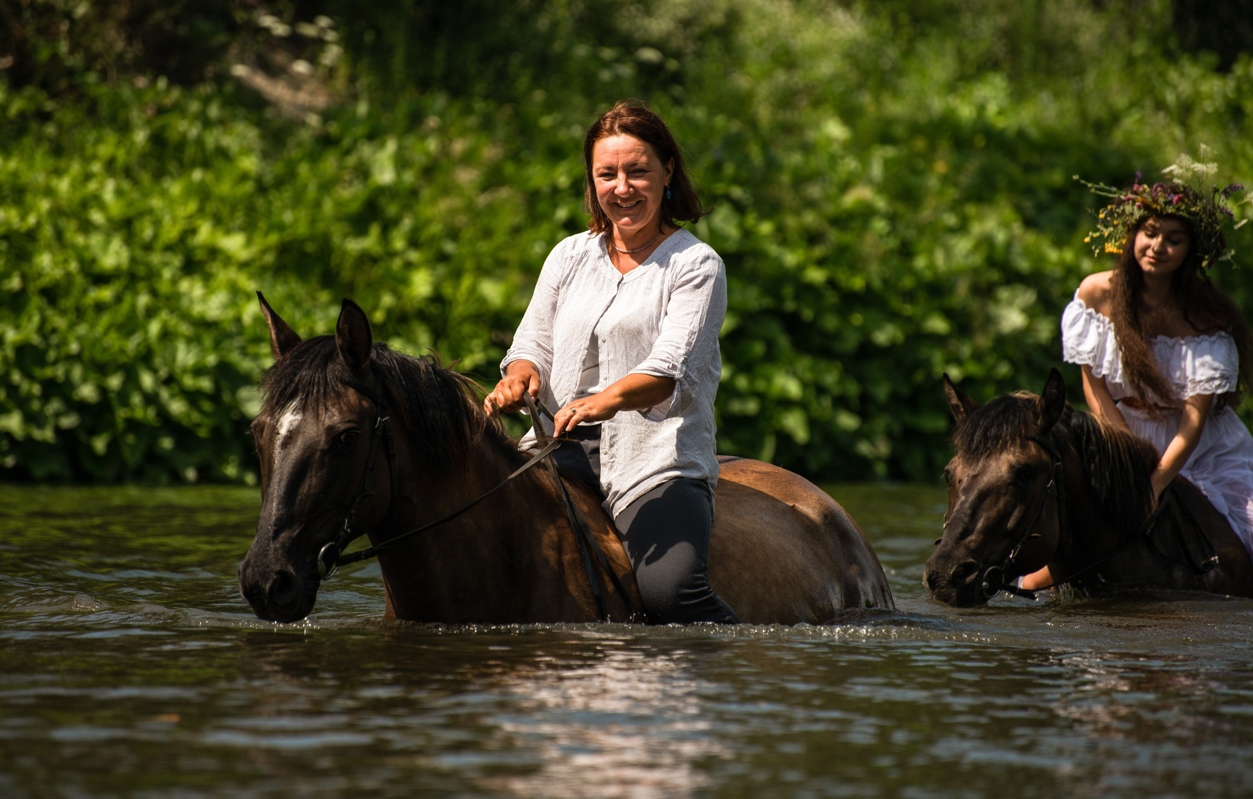 Купала в Родославном. Конный фотограф в Саратове Юлия Иванова
