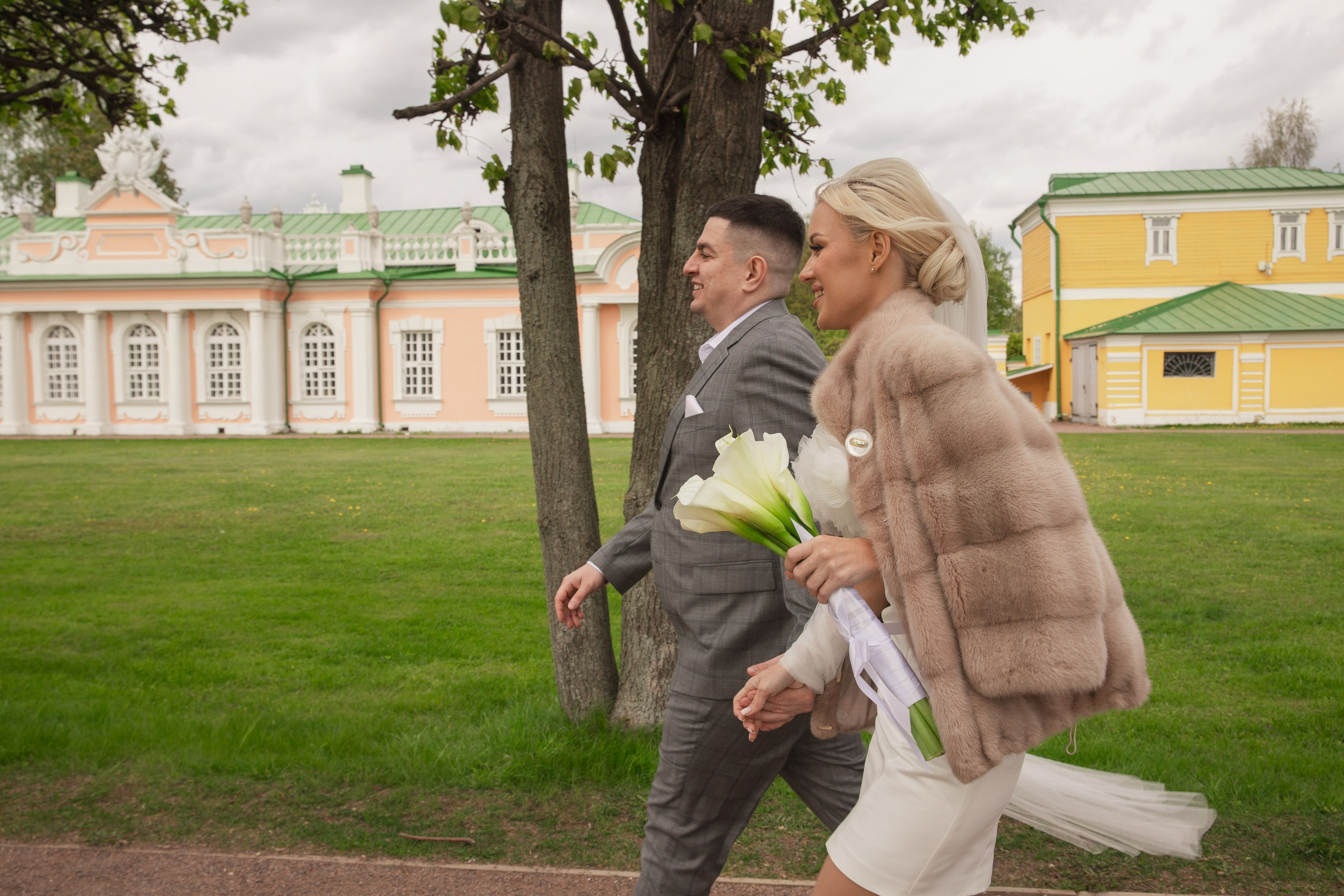Свадьба в усадьбе Кусково. Свадебный и портретный фотограф в Москве Мария Кравченко
