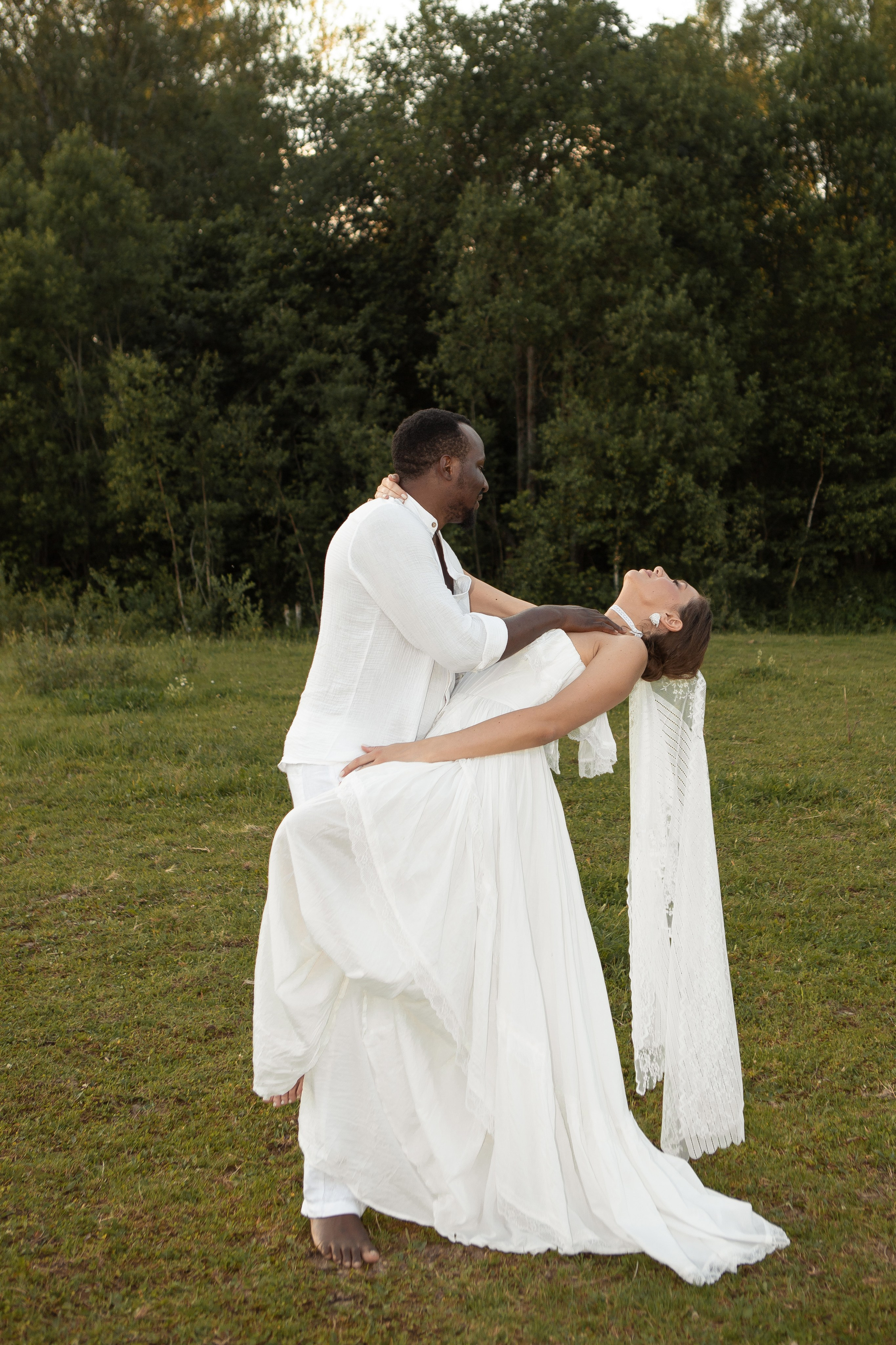 Необычная свадебная фотосессия в Москве с лошадьми