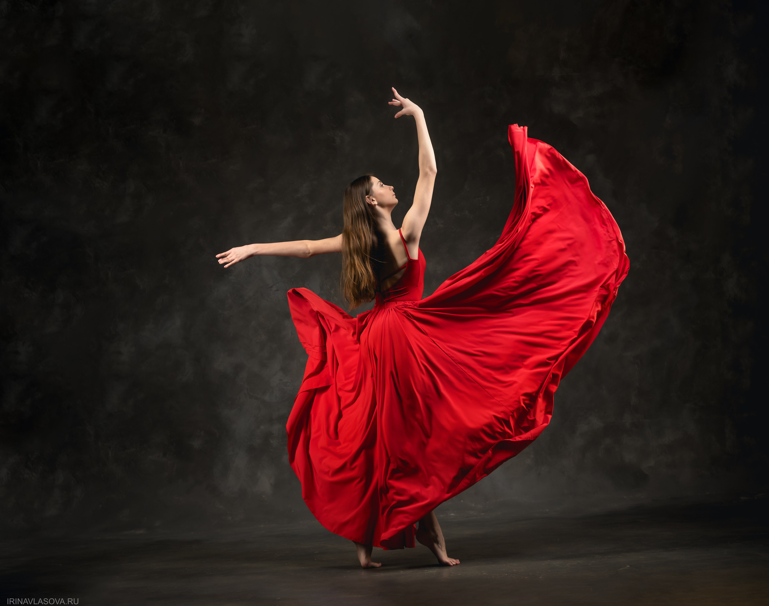 потрясающая фотосессия для танцора и спортсменки