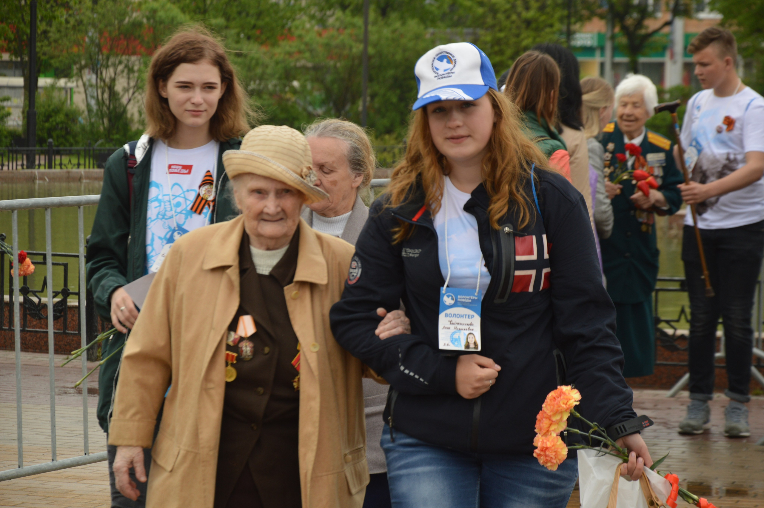 Фоторепортаж  с Дня Победы