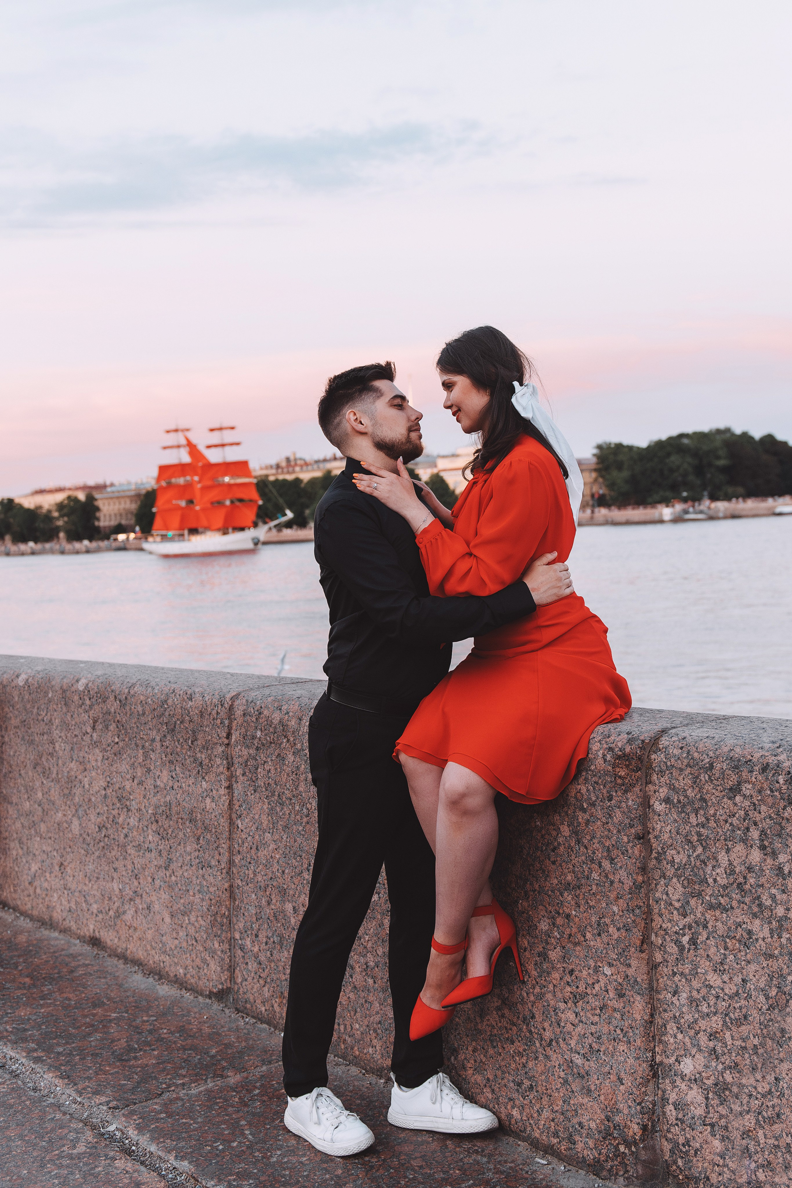 Алые паруса. Карина и Максим. Свадебный и семейный фотограф в Санкт-Петербурге — Мария Черепанова