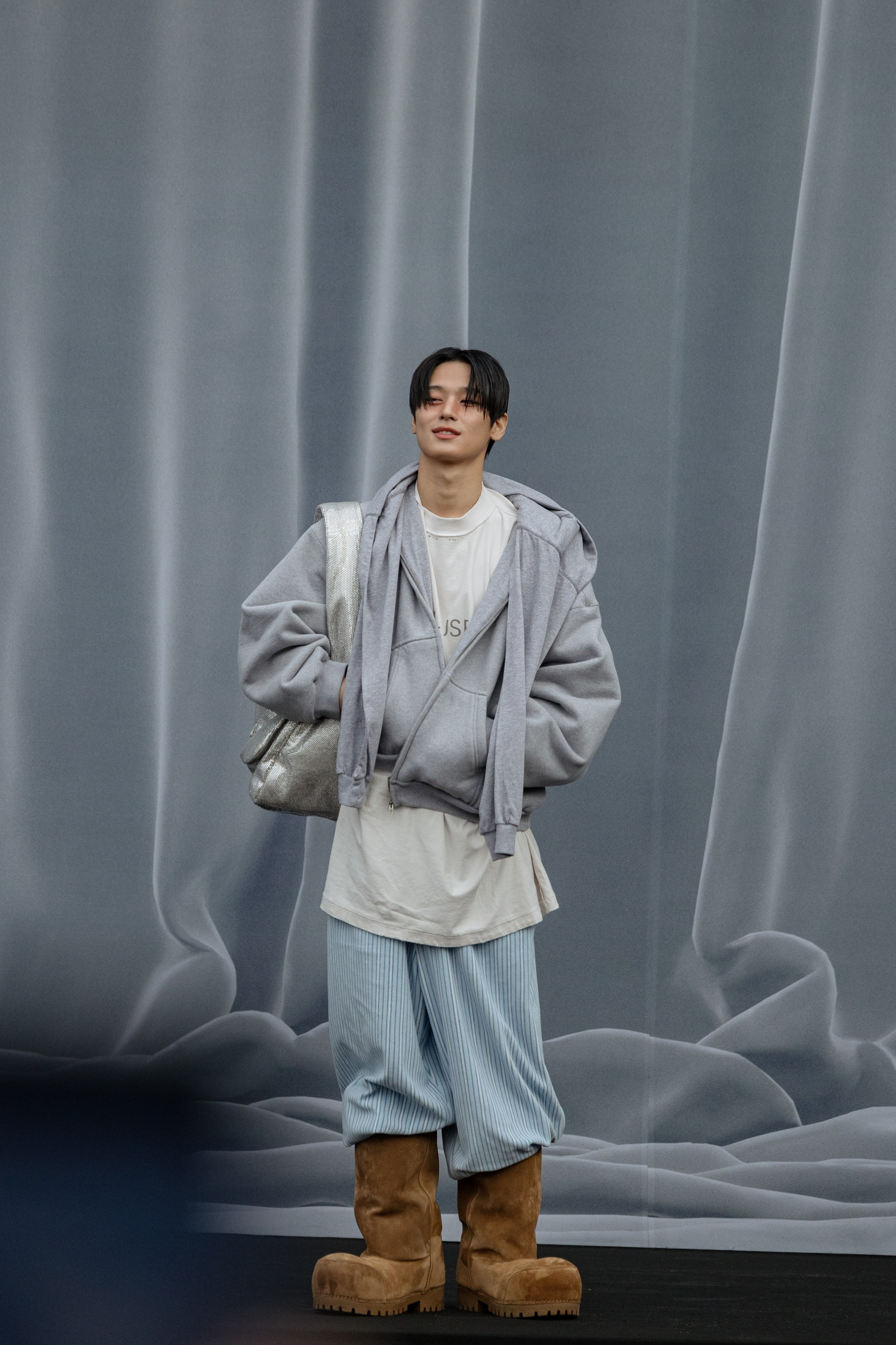 BALENCIAGA PFW WOMENSWEAR FALL-WINTER 24/25. Photographer in Milan Ivan Goncharov