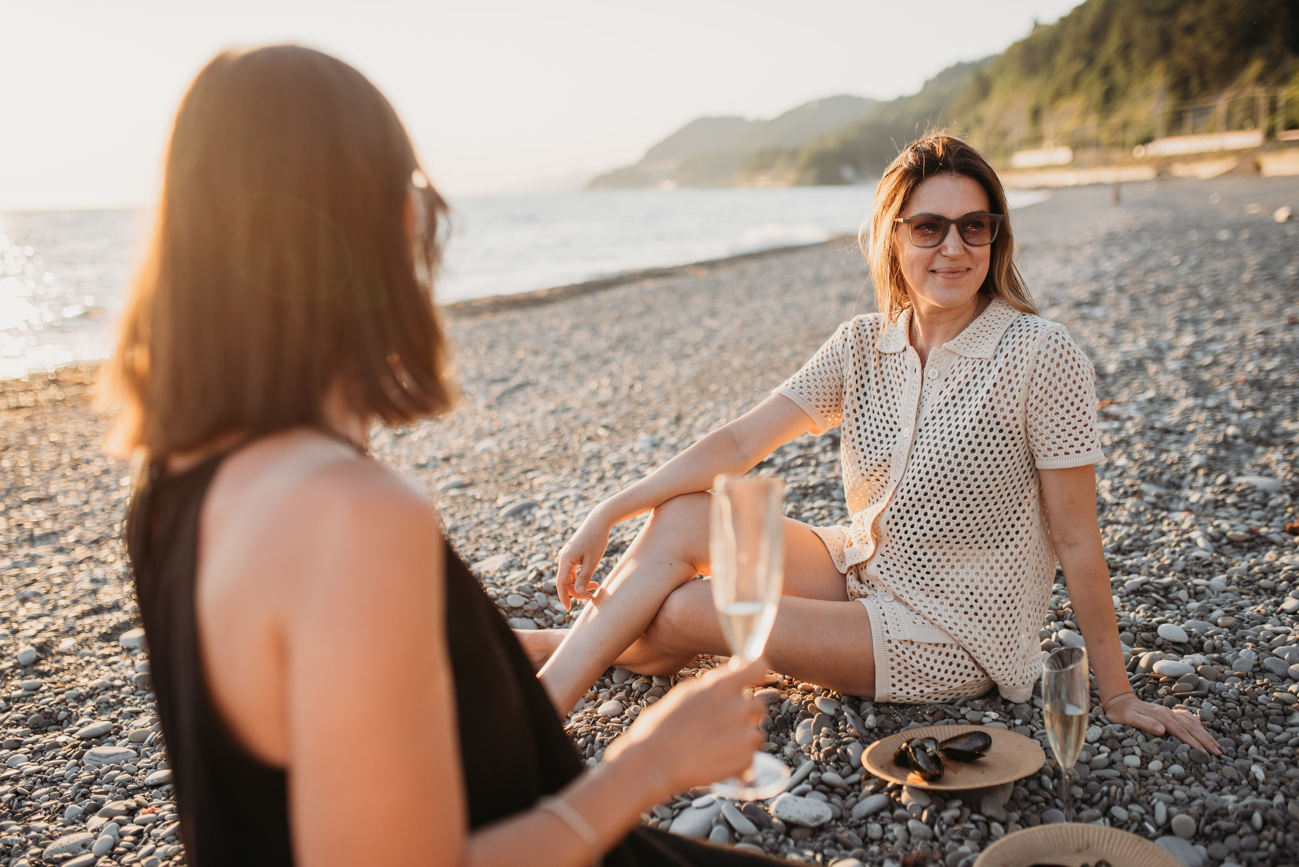 Семейная фотосессия на пляже Сочи Сириус Лазаревская. Фотограф в Сочи — Маргарита Поганова