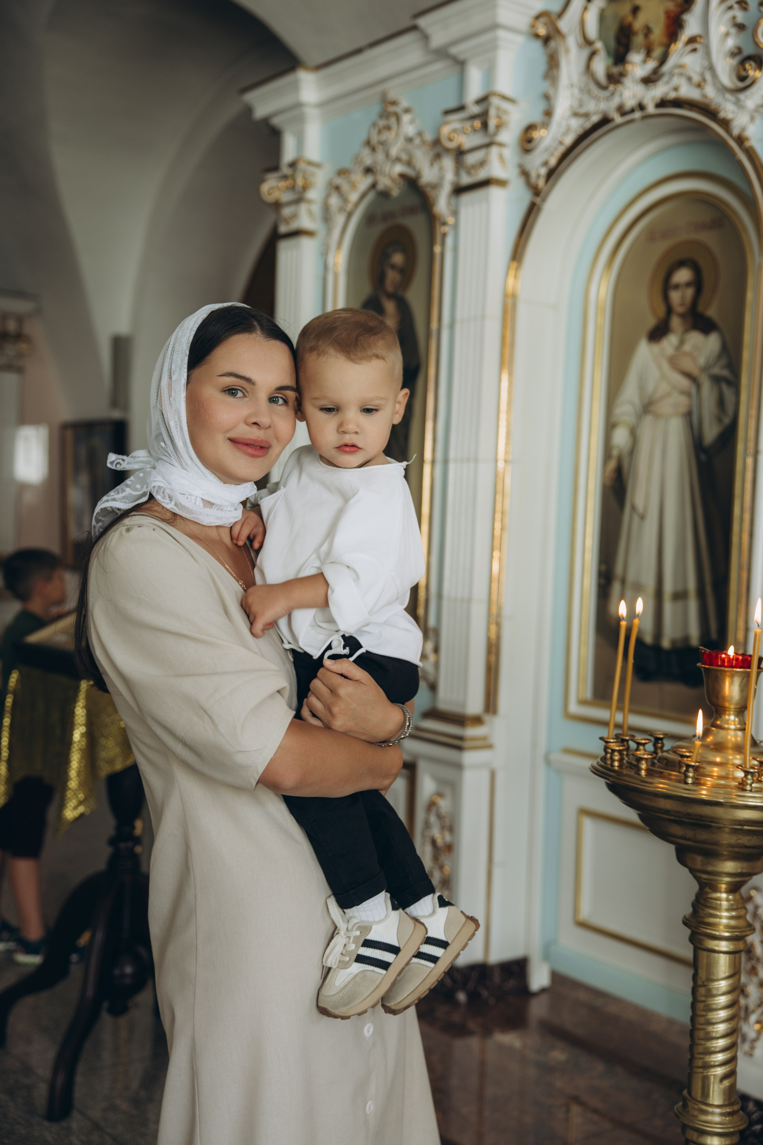 Крещение Демида. Свадебный, семейный фотограф в Иркутске Светлана Макаричева
