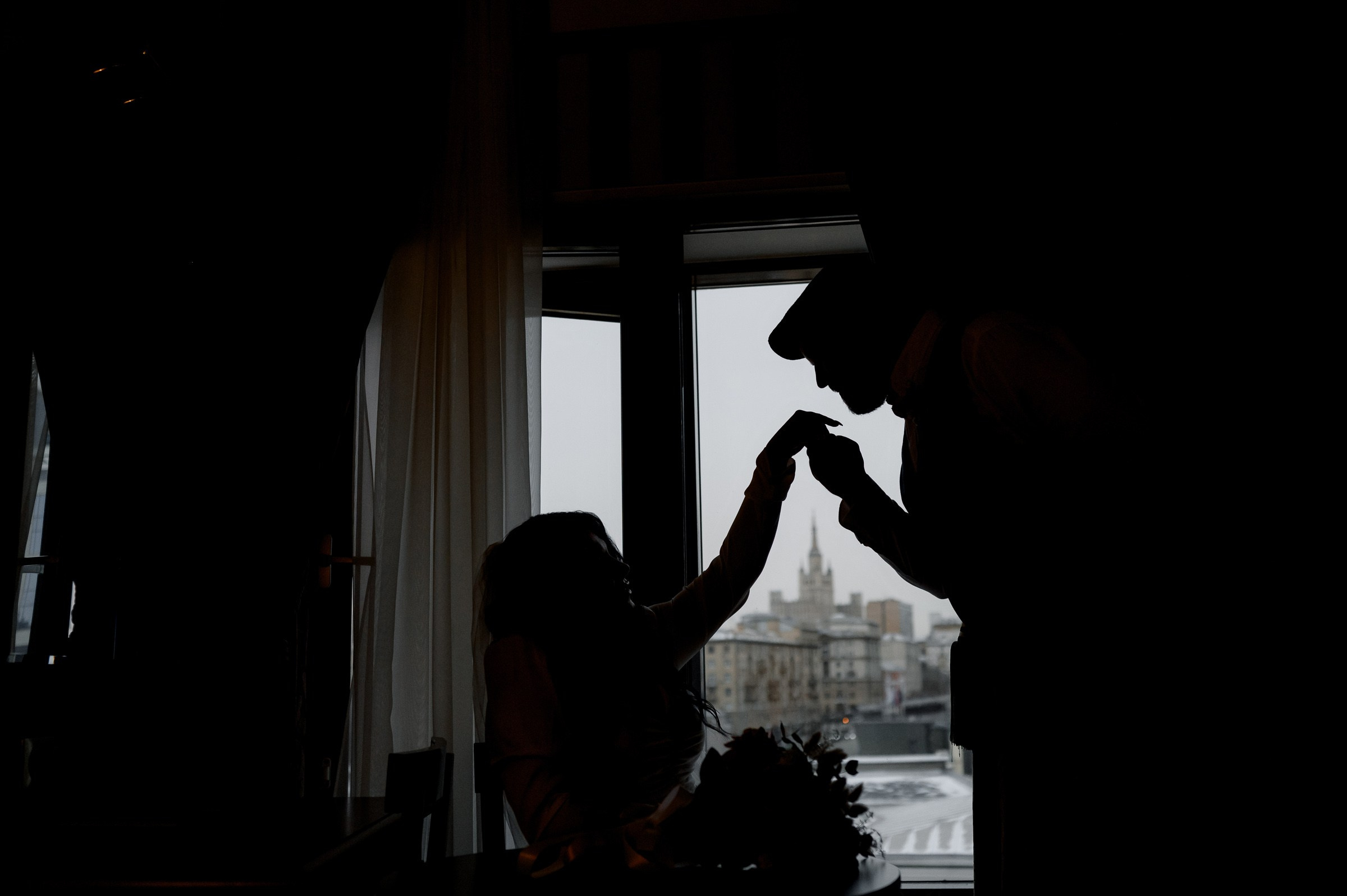 Снежинки. Свадебный фотограф в Астрахани и Москве