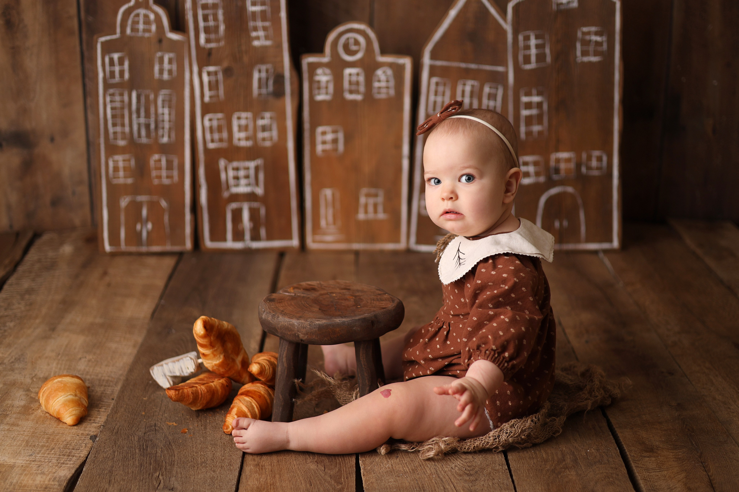 Маше 1 годик. Фотограф новорожденных Москва. Ньюборн фотограф Москва