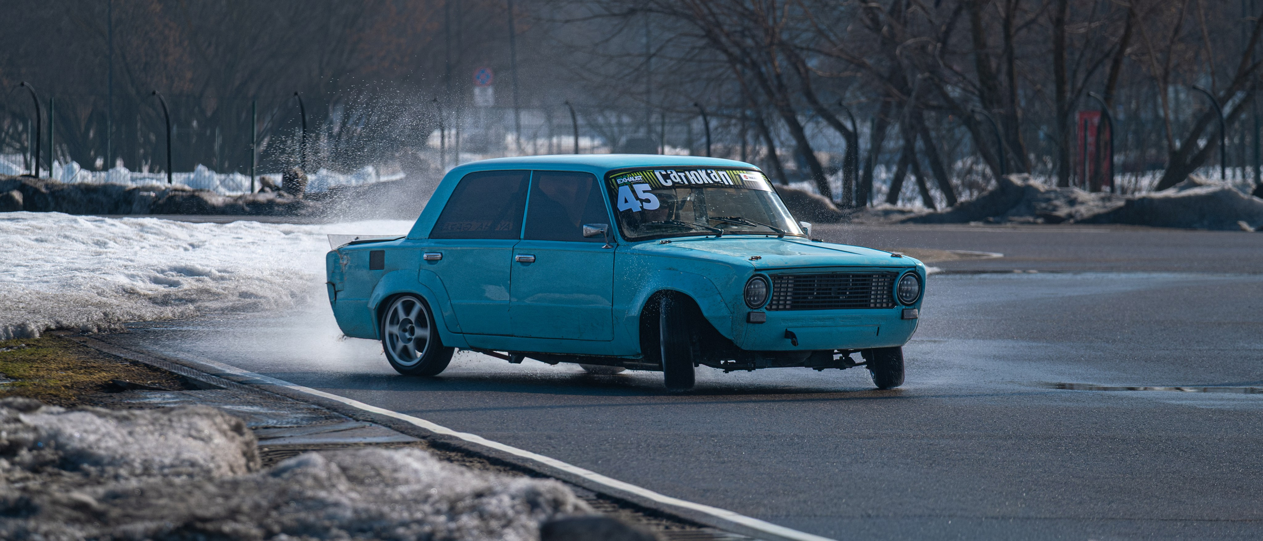 Спортивная автомобильная съемка. Malenkyia