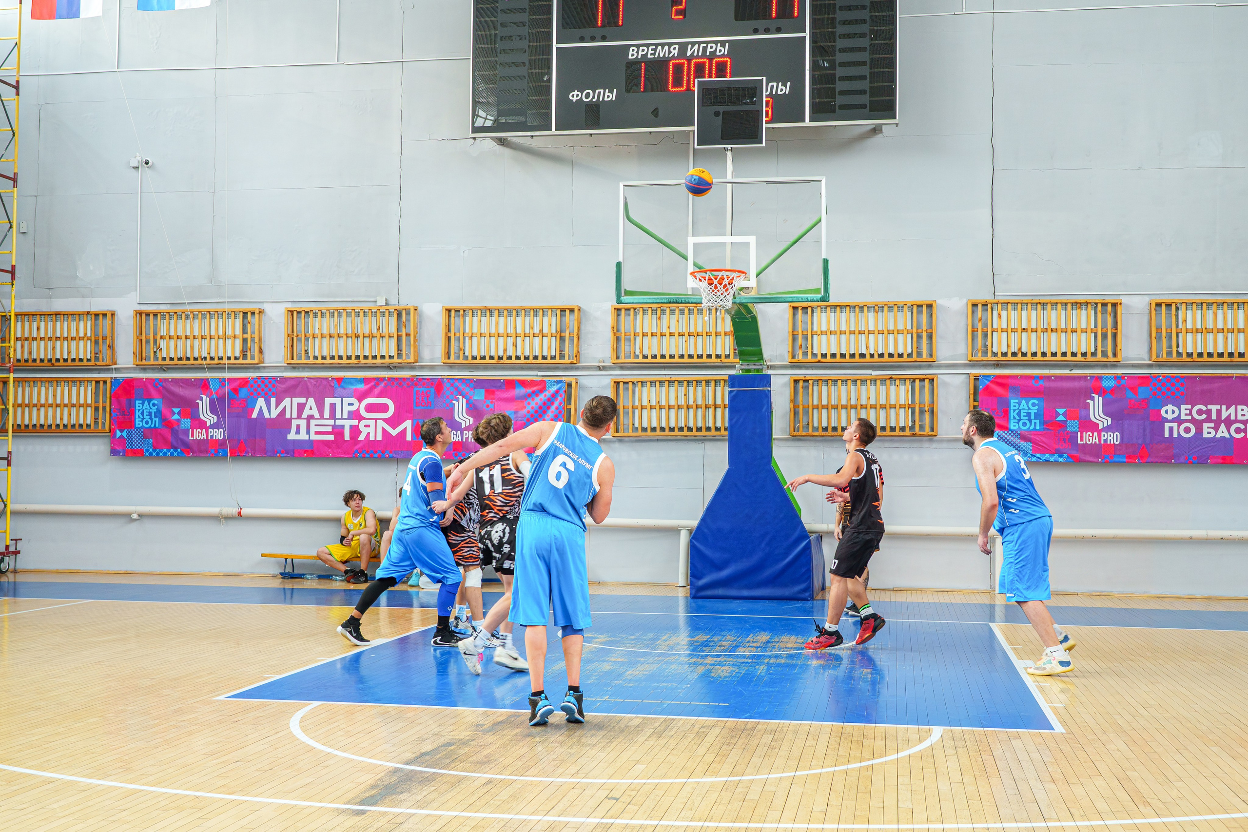 Турнир по баскетболу 3 на 3. Газпром. Репортажный фотограф Владислав Остерман