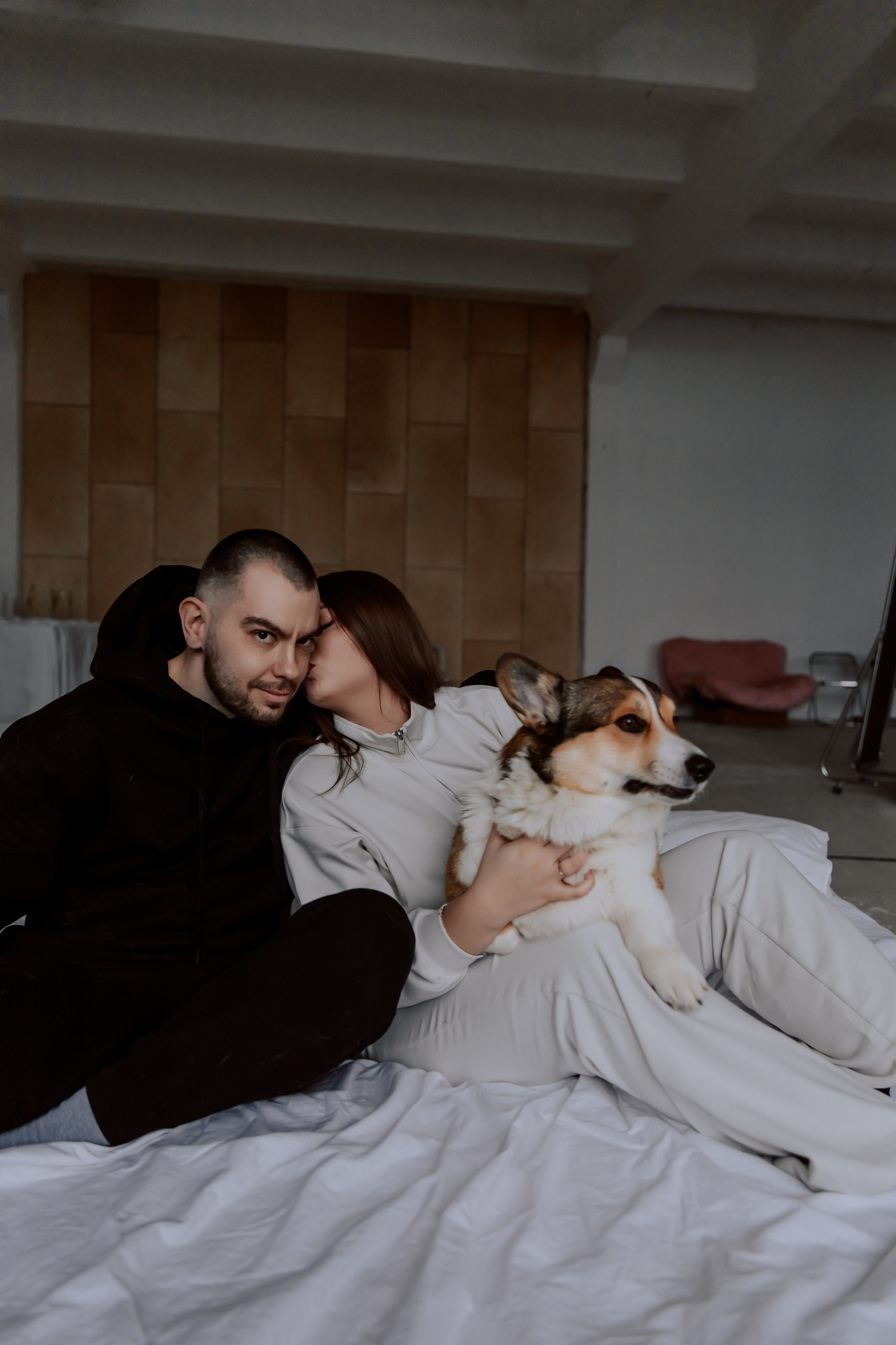 Саша, Илья и песик Кураж. Фотограф, который снимает любовь в Санкт-Петербурге и Череповце