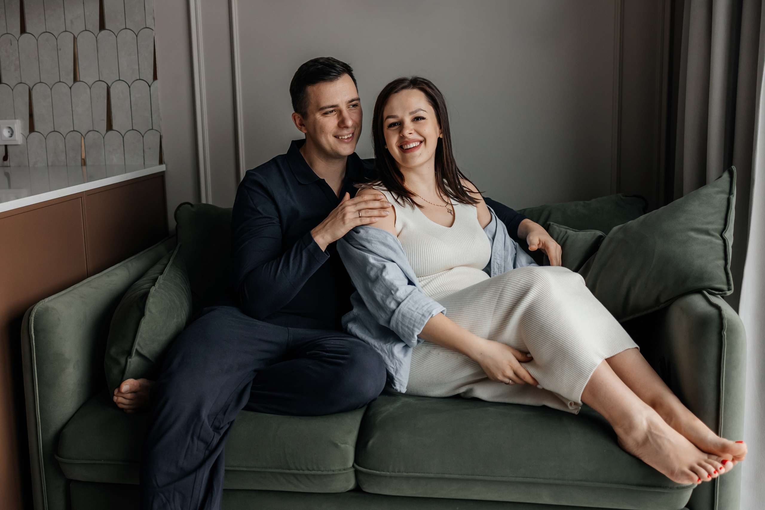 Про Юлю, Андрея и Артема. Семейный, женский фотограф Москве Лиза Лутцева