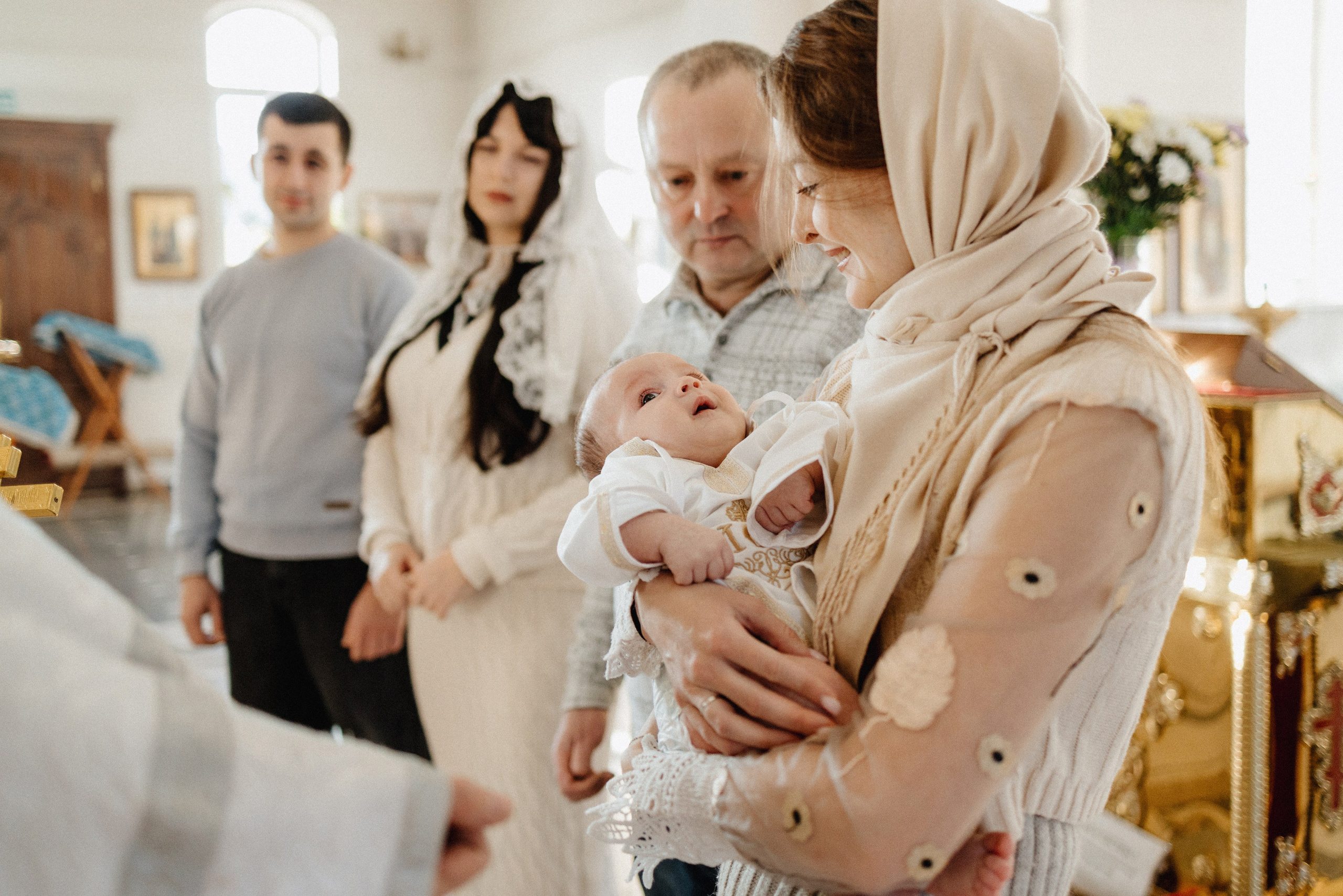 Крещение. Семейный лайфстайл фотограф в г. Липецк