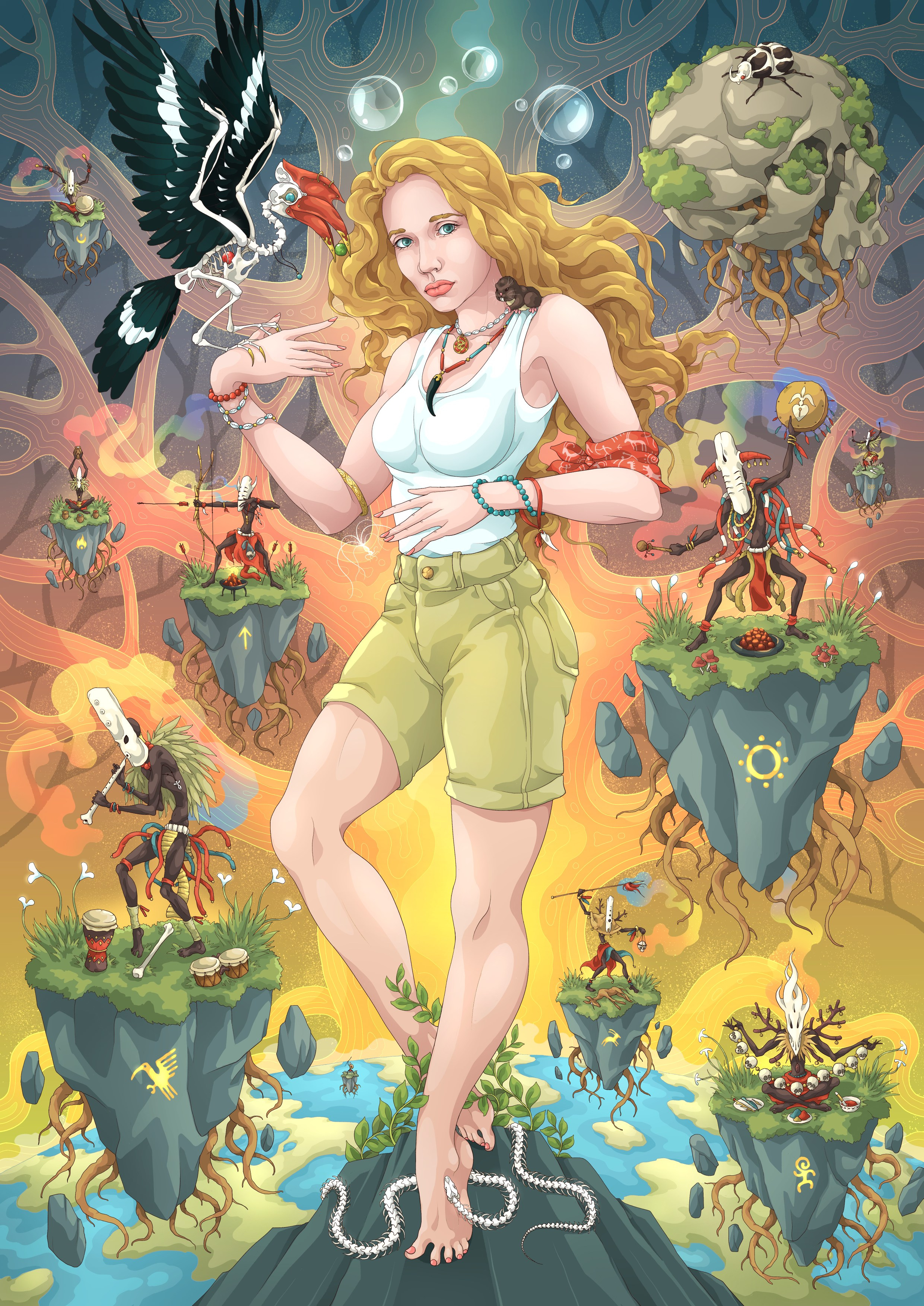 Цвет из иных миров. Художник-иллюстратор в Астане, Казахстан алексей Чесноков