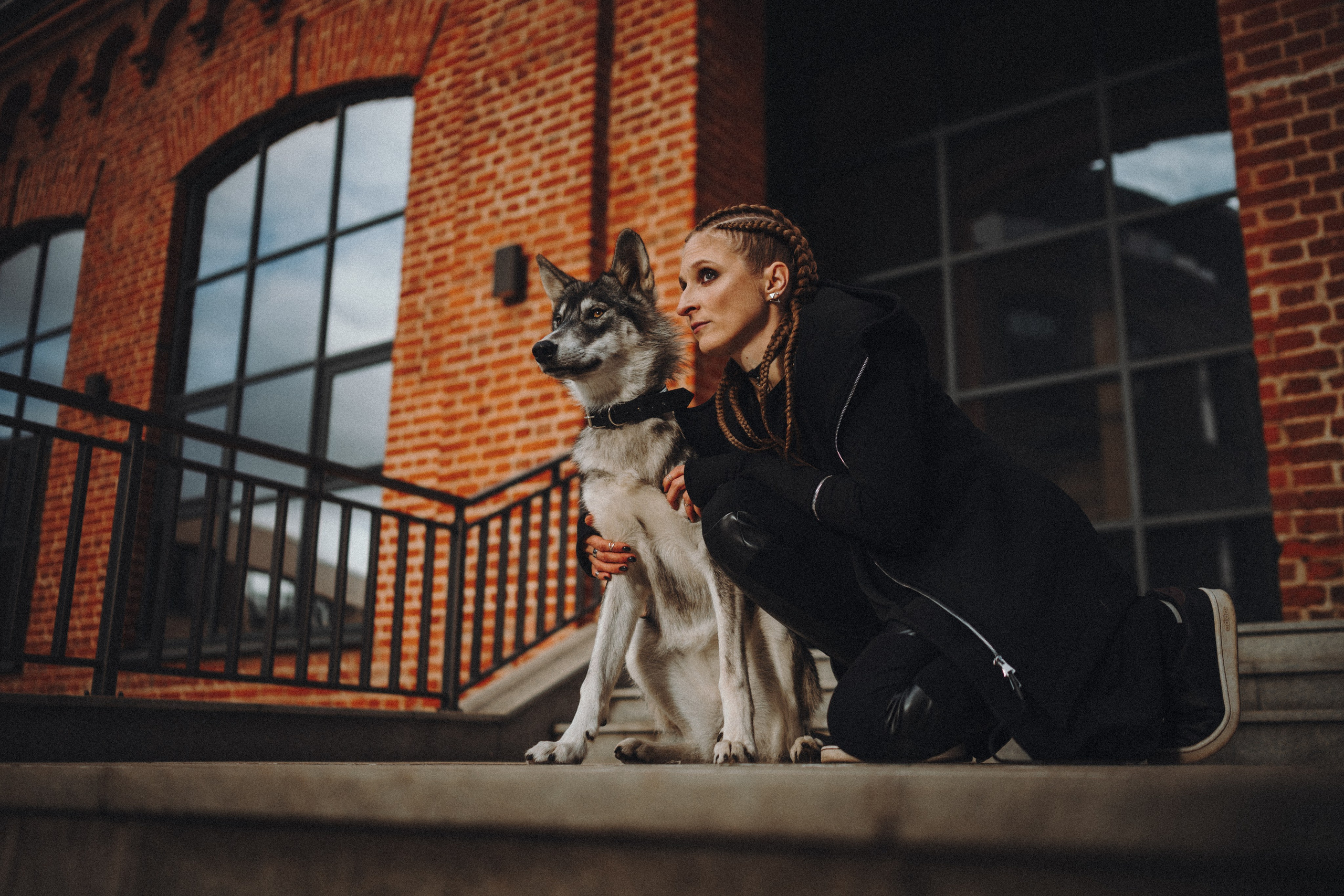 Вика и Кора. Семейный фотограф анималист Ананьева Мария — Москва