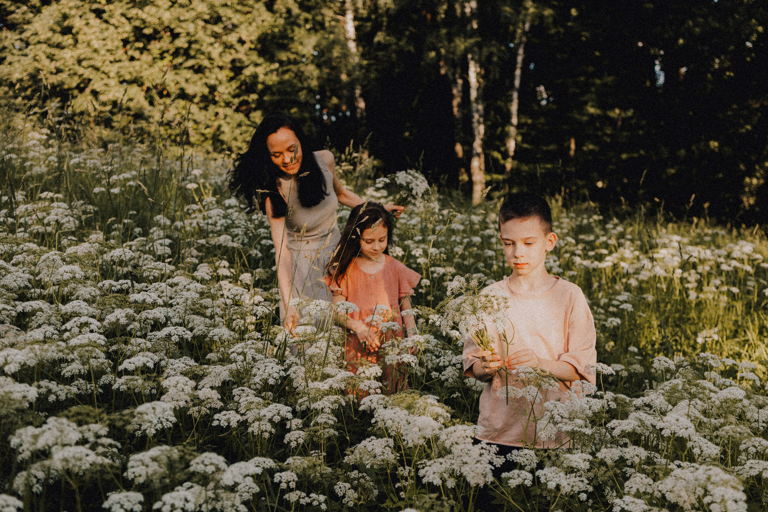 Илья, Катя, Ваня и Соня. Семейный фотограф Москва