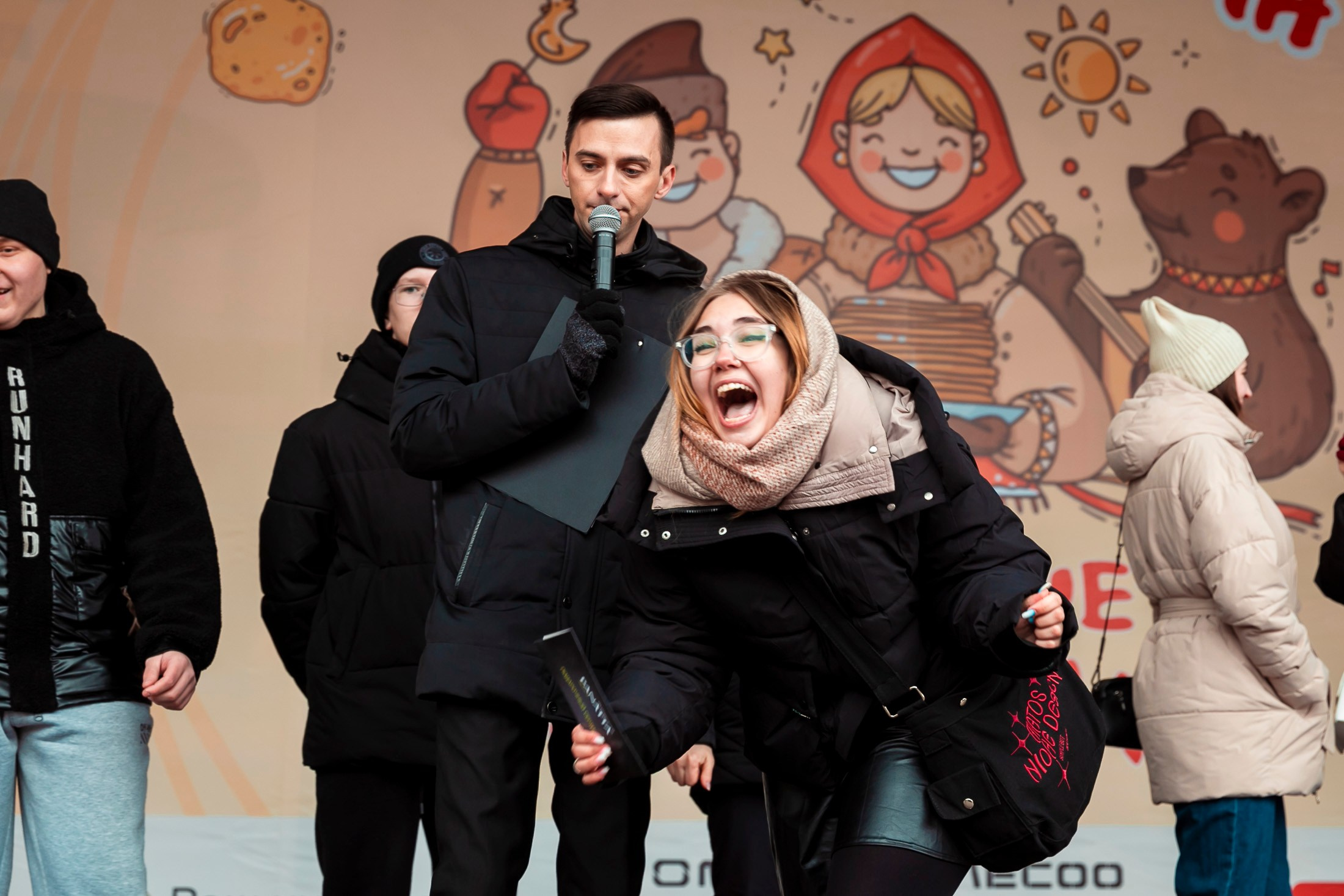 Масленица в берёзовой роще. Фотограф в Новосибирске Сергей Белов