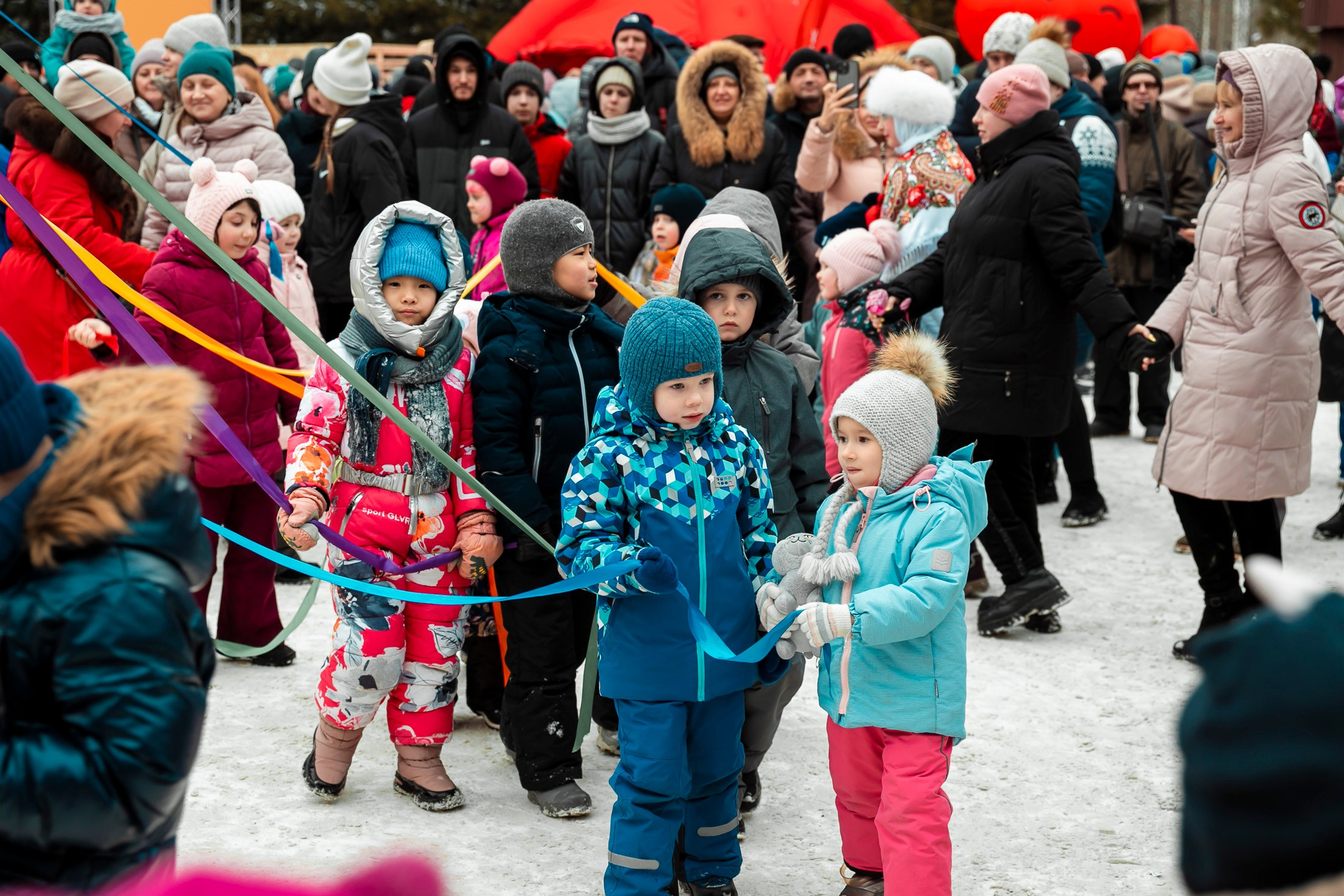 Масленица в берёзовой роще. Фотограф в Новосибирске Сергей Белов