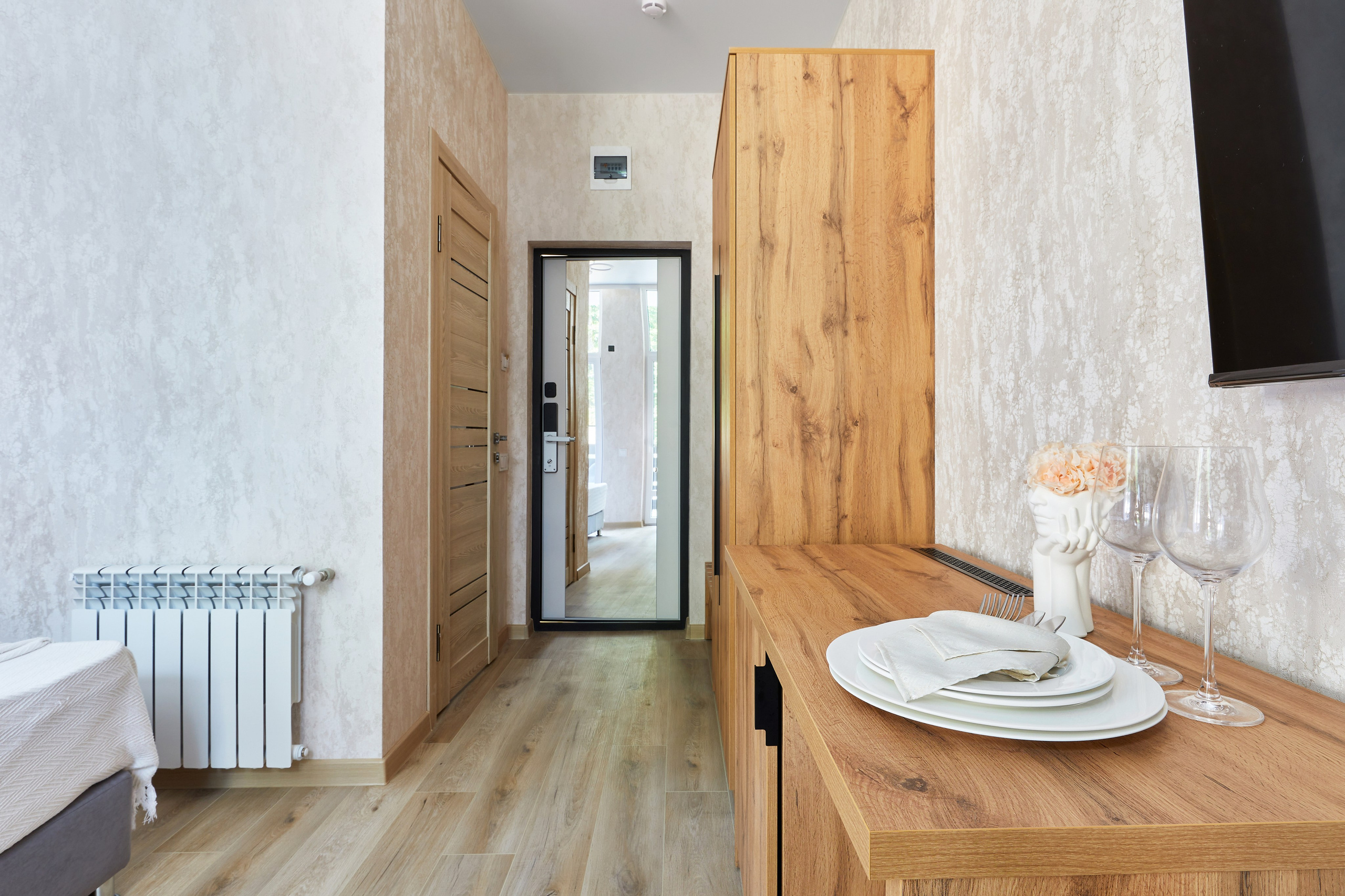 Интерьерная фотосъёмка мини-гостиницы на Красной Поляне. Интерьерный фотограф в Сочи Анисимова Ольга