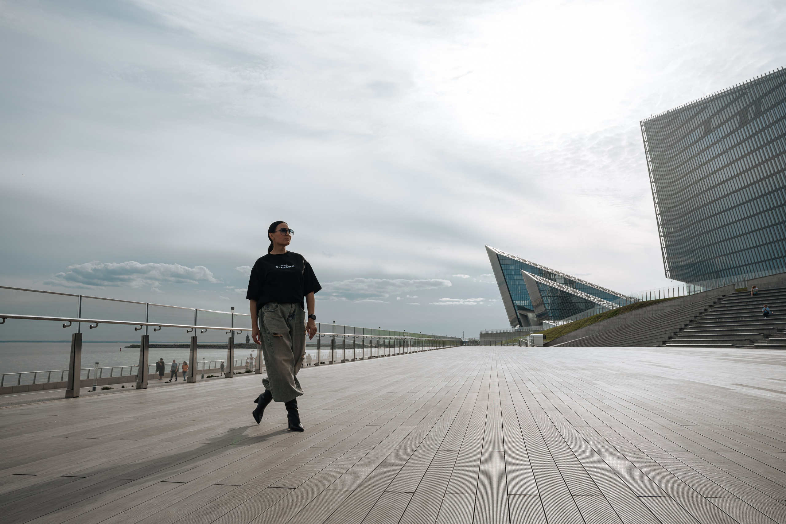 Елена. Лахта центр. Портретный фотограф в Санкт-Петербурге Дмитриева Наталия