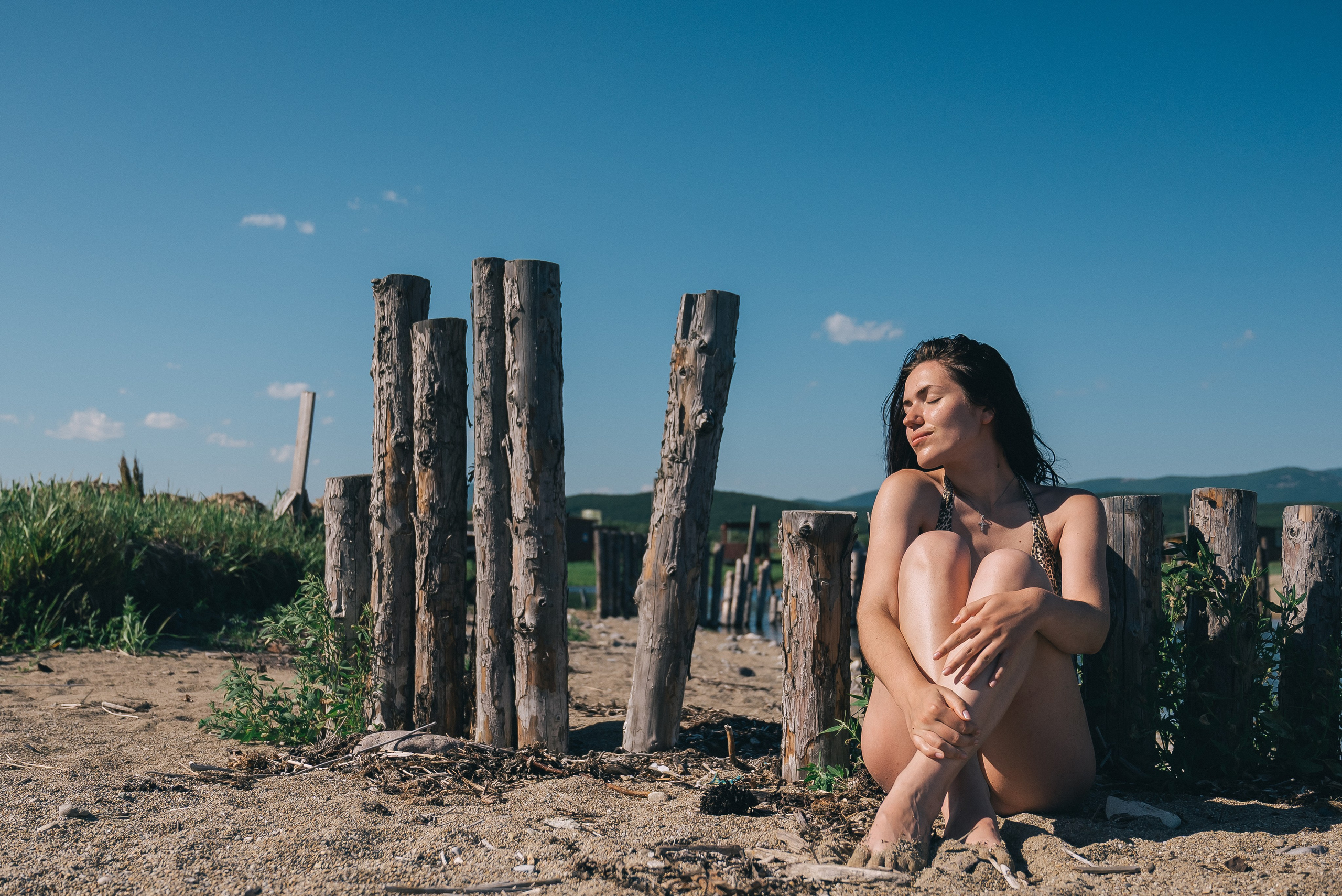 Юлия и море