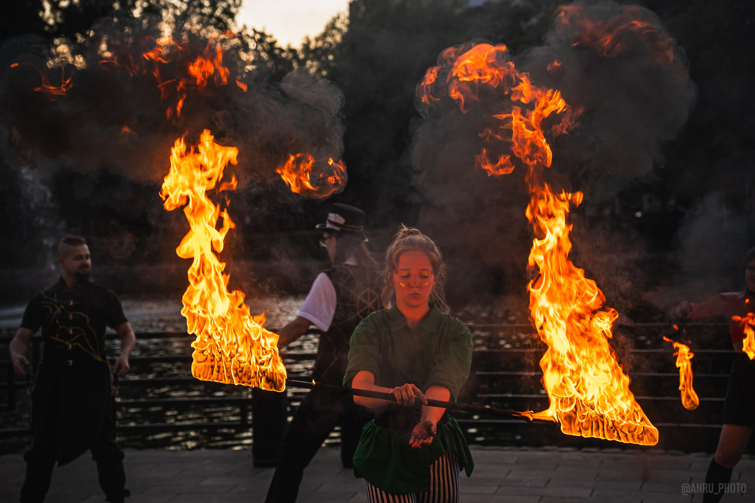 «FIRE FAMILY» Фаершоу. Репортажный фотограф Анастасия Рубцова