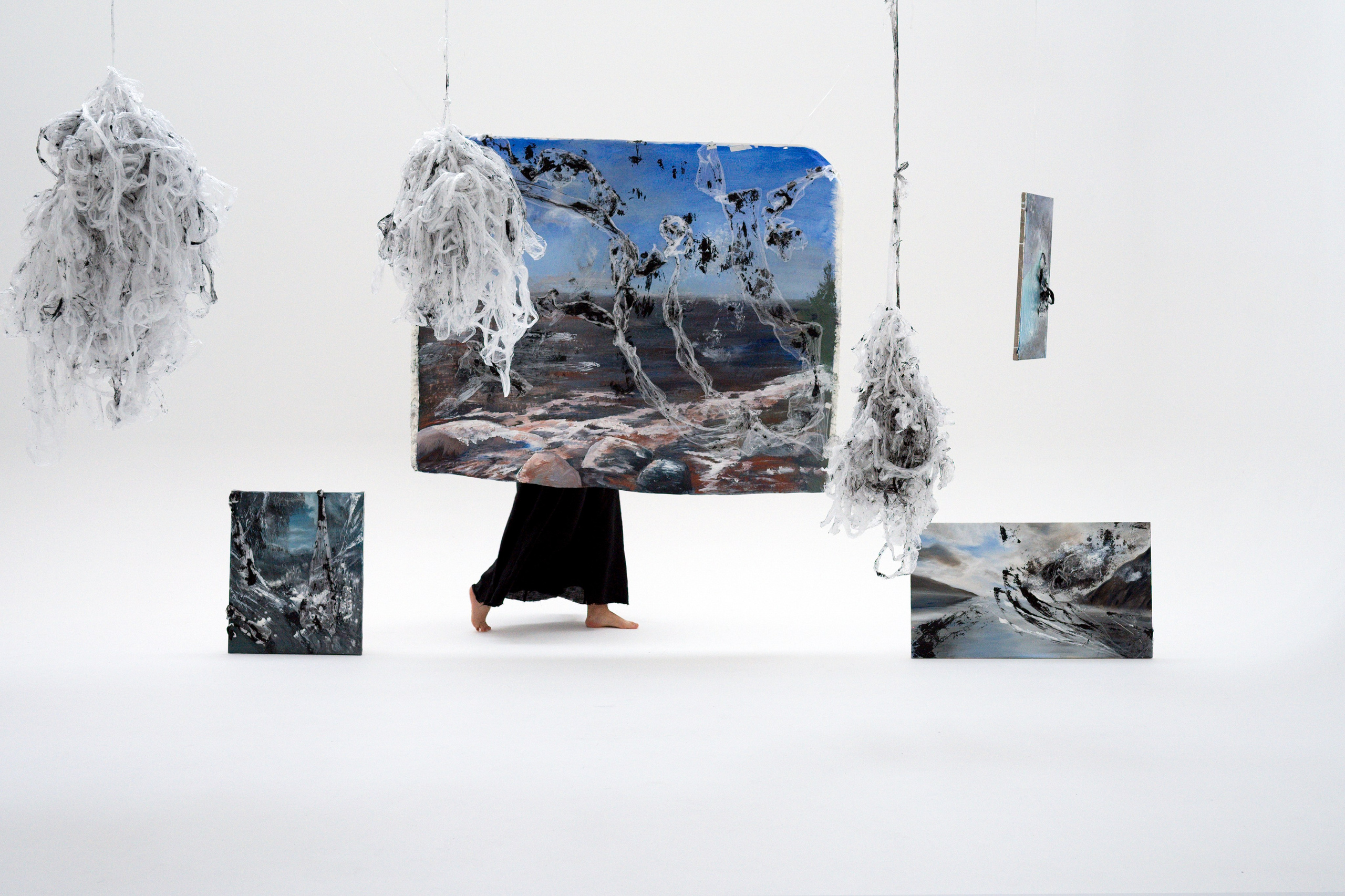 Фотосессия художника и его работ. Фотограф Юлия Кондратьева