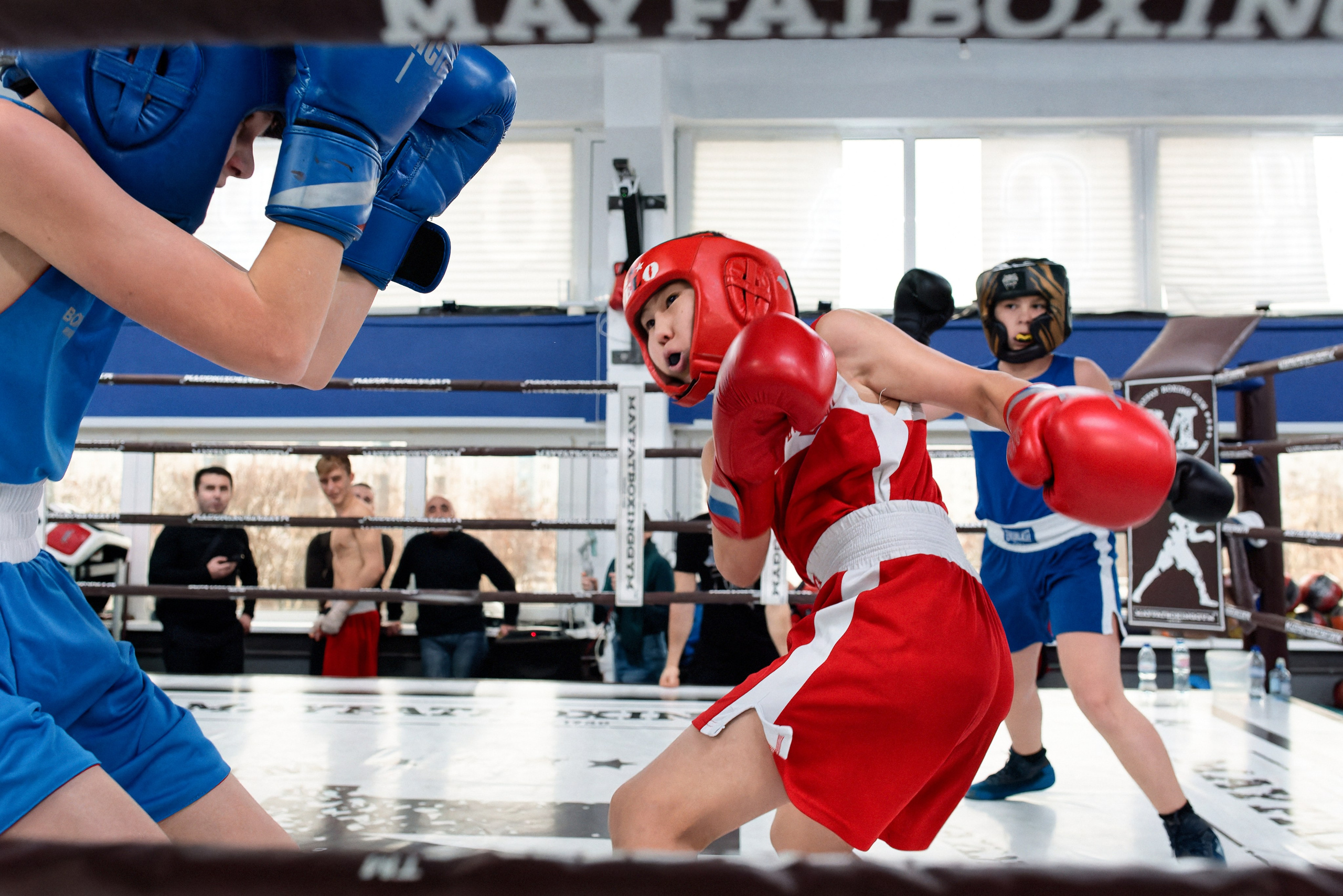 «Открытый ринг» в школе бокса Сергея Майфата. Зеленоград, 12.11.2023 г. Фотограф Никифоров-Гордеев Сергей. Москва и МО